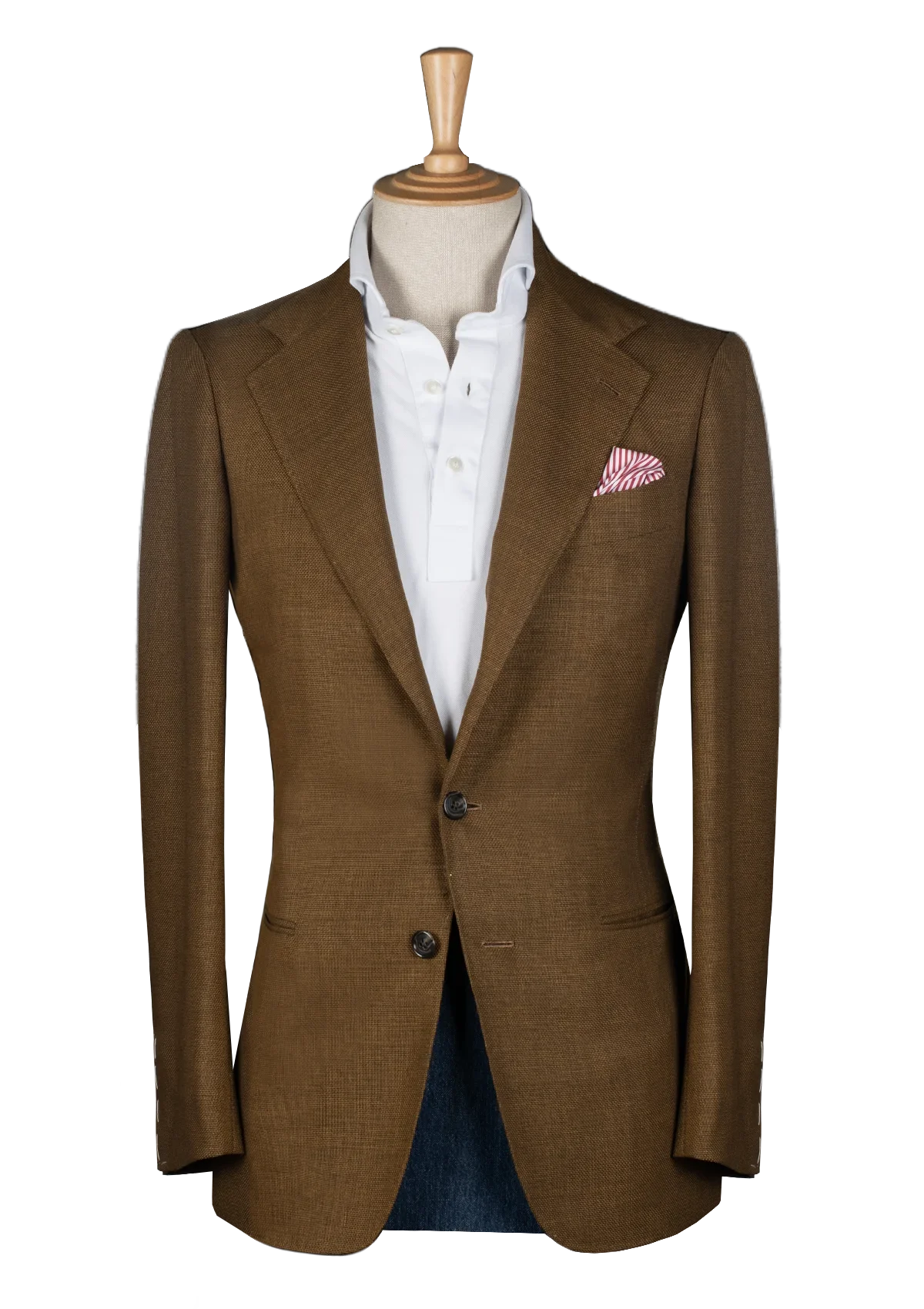 Stefano Bemer Blazers SV2115 giacca hopsack tabacco 48