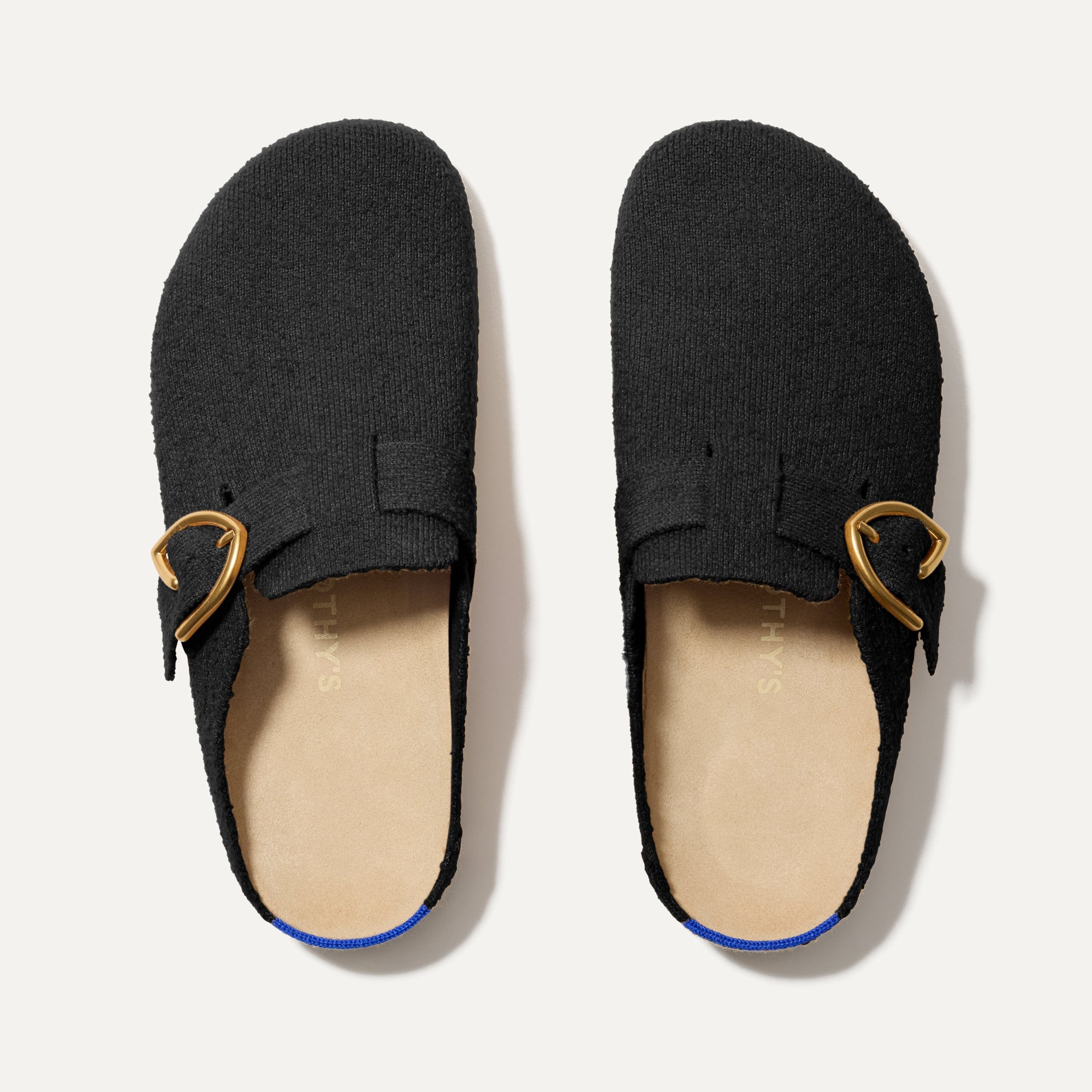 Rothy's The Buckle Clog zoccoli Soft Black Bouclé