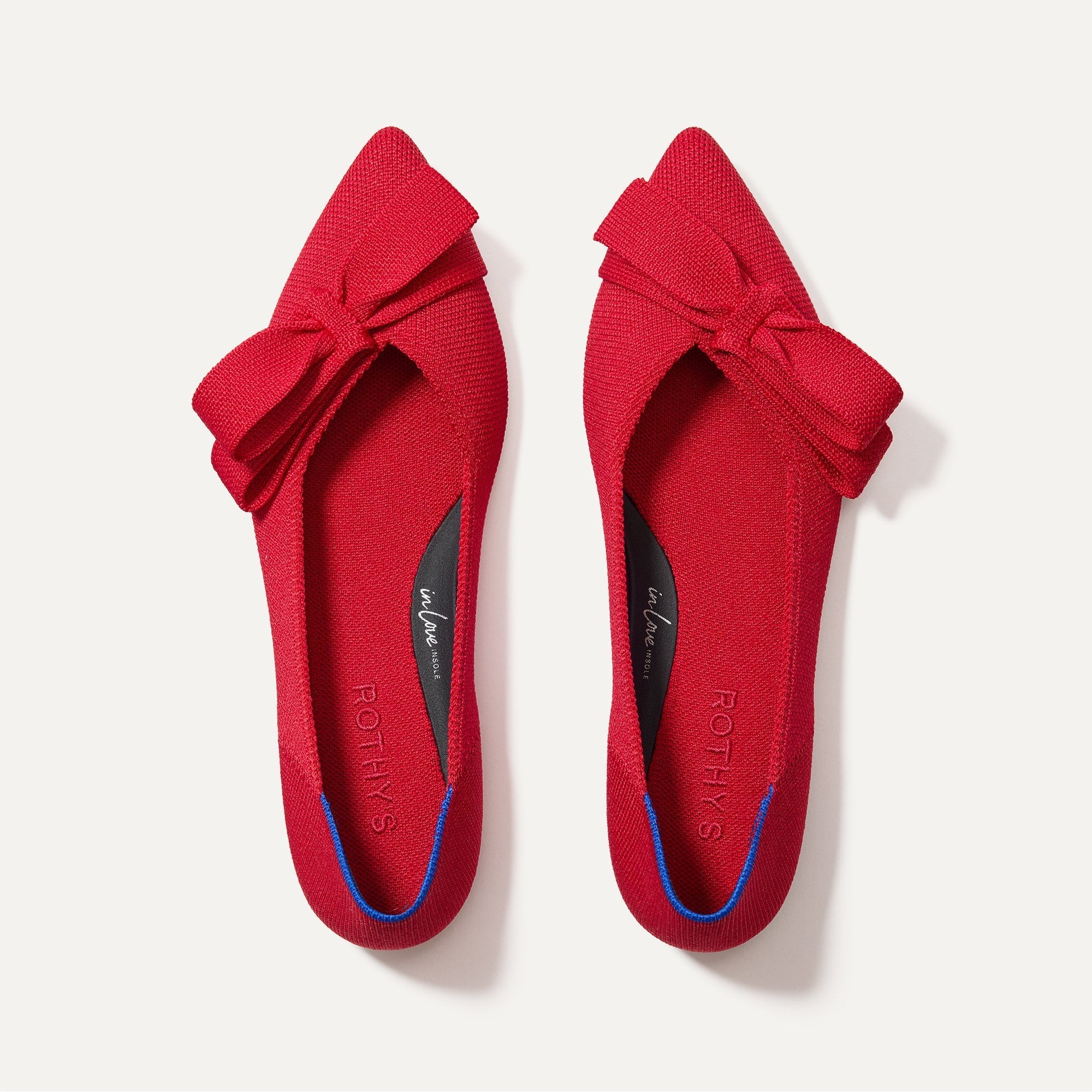 Rothy's Bow Point II ballerine Siren punta fiocco
