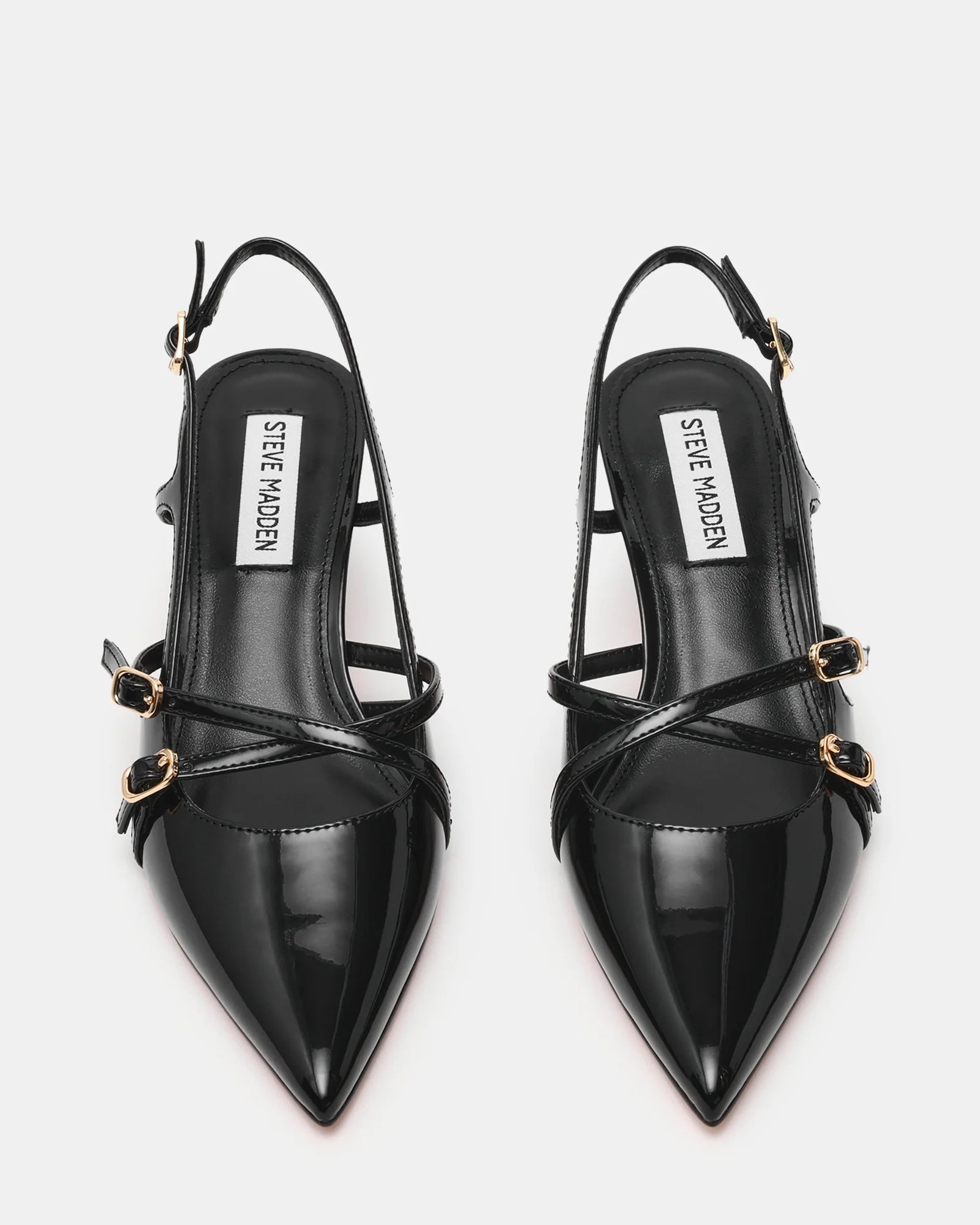 Linea Elle Lindale Décolleté Nero Vernice Tacco 4 cm