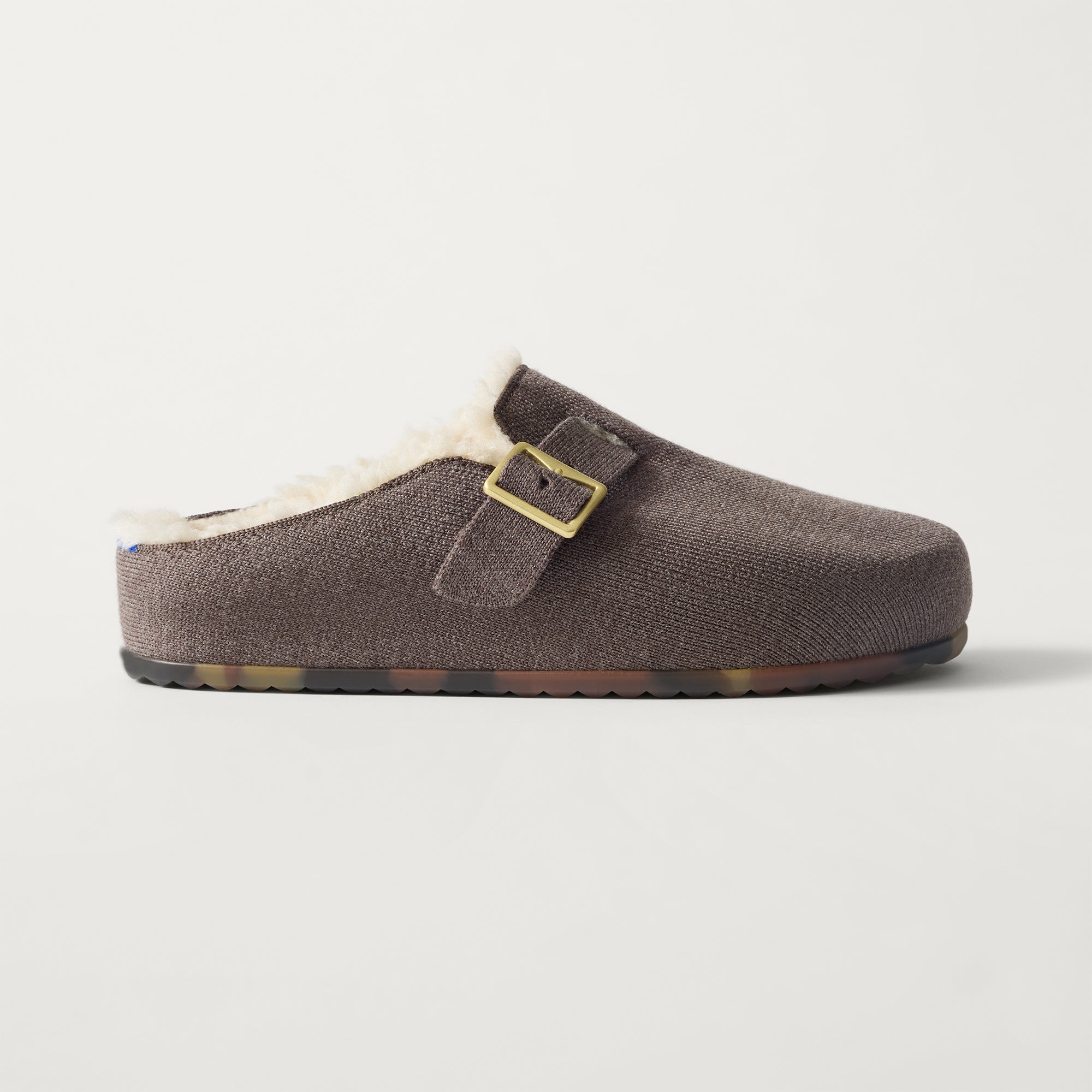 Rothy's The Teddy Buckle Clog zoccoli donna Porcini lana