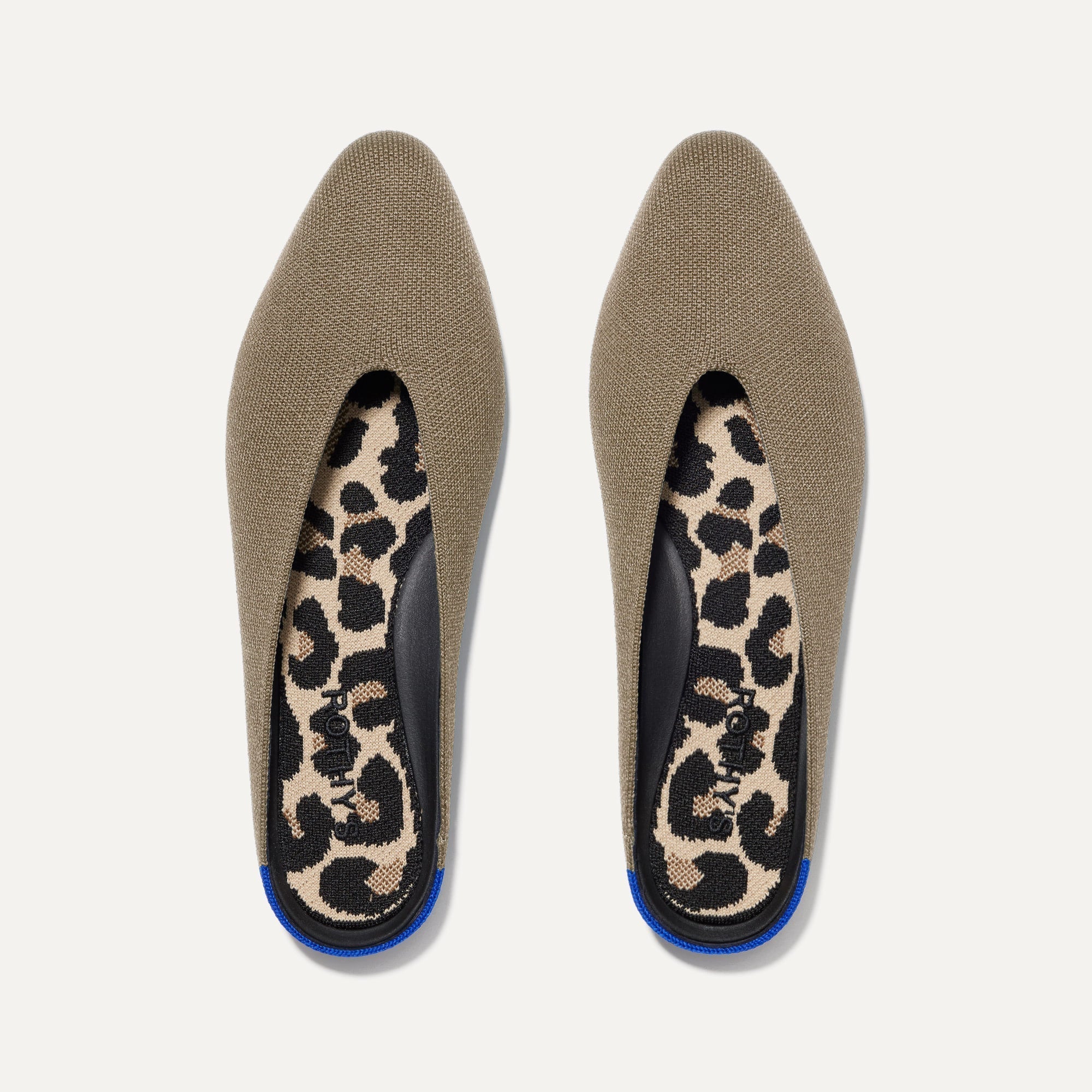 Rothy's The Almond Demi ballerina donna Black punta mandorla