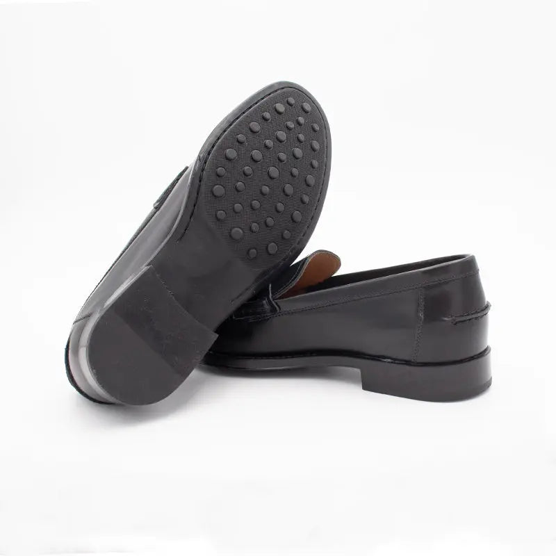 Sandro Barbera 0405 Stringate Uomo nero vitello abrasivato