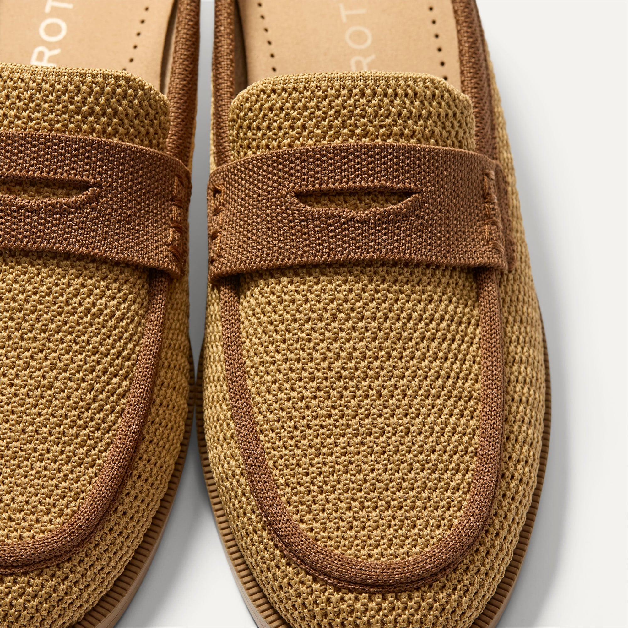 Rothy's The Penny Loafer Mule mocassini Wheat Rafia