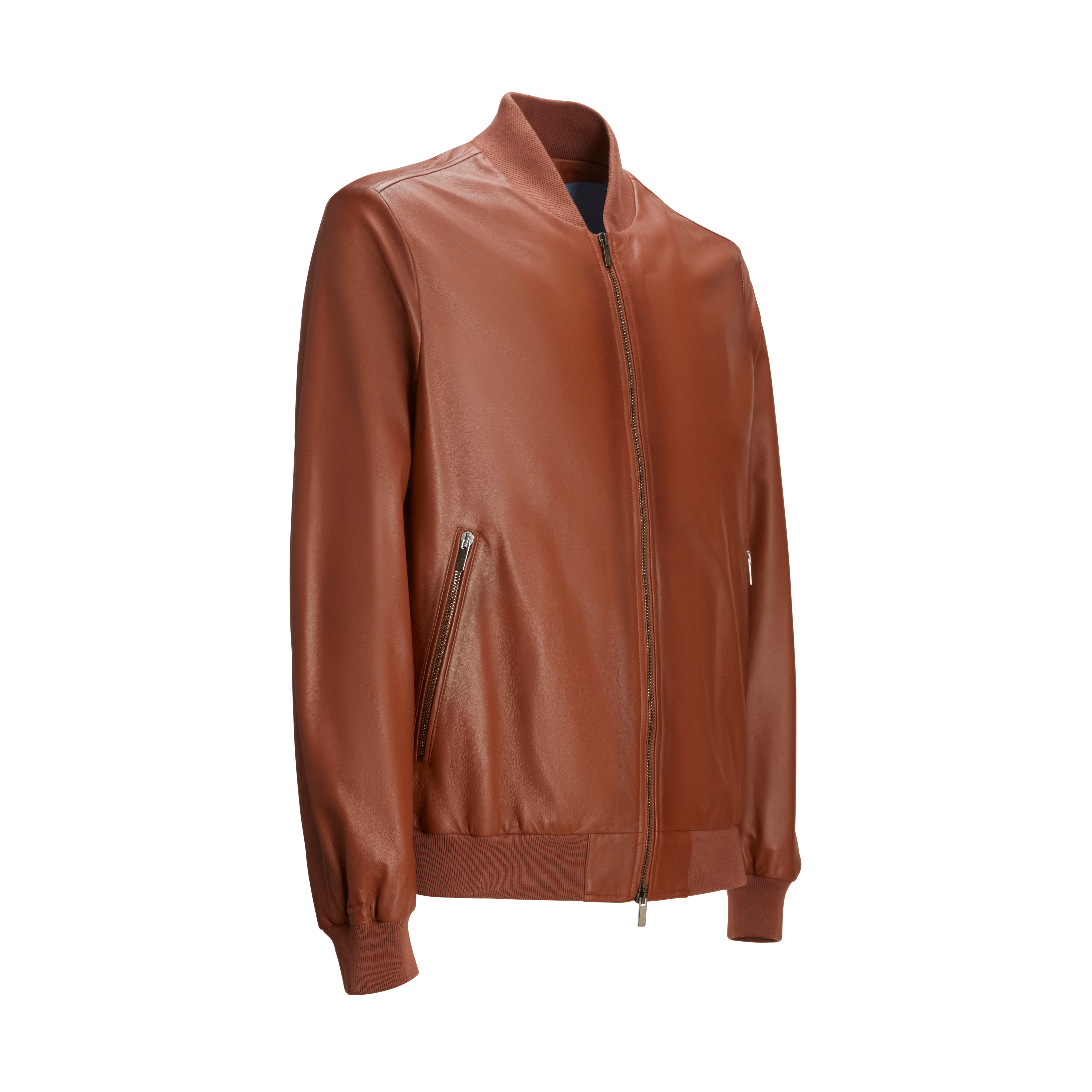 F.lli Rossetti 99710 Bomber Uomo Cuoio Pelle Nappa Zip