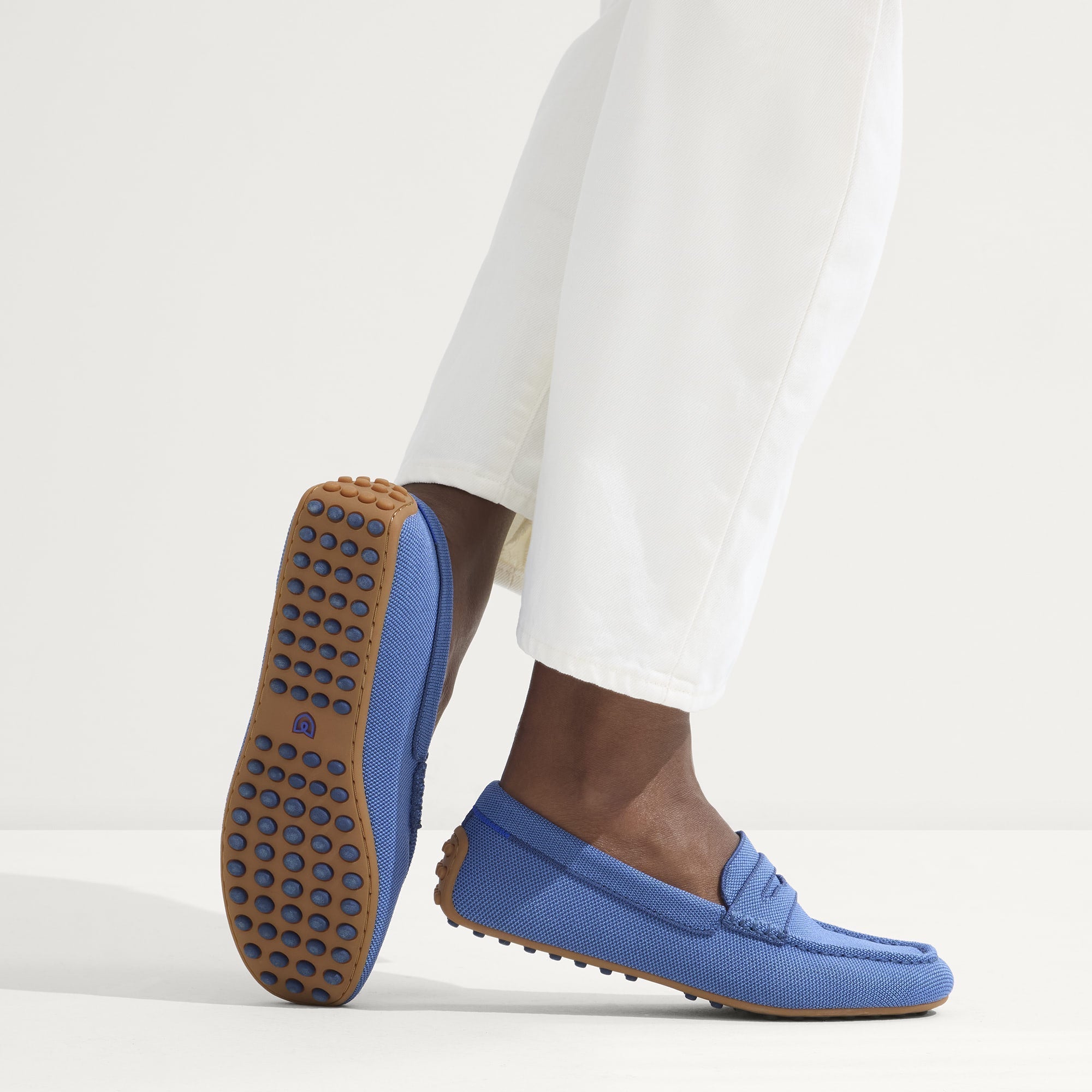 Rothy's The Daily Driver mocassini donna azzurro Blue Sea
