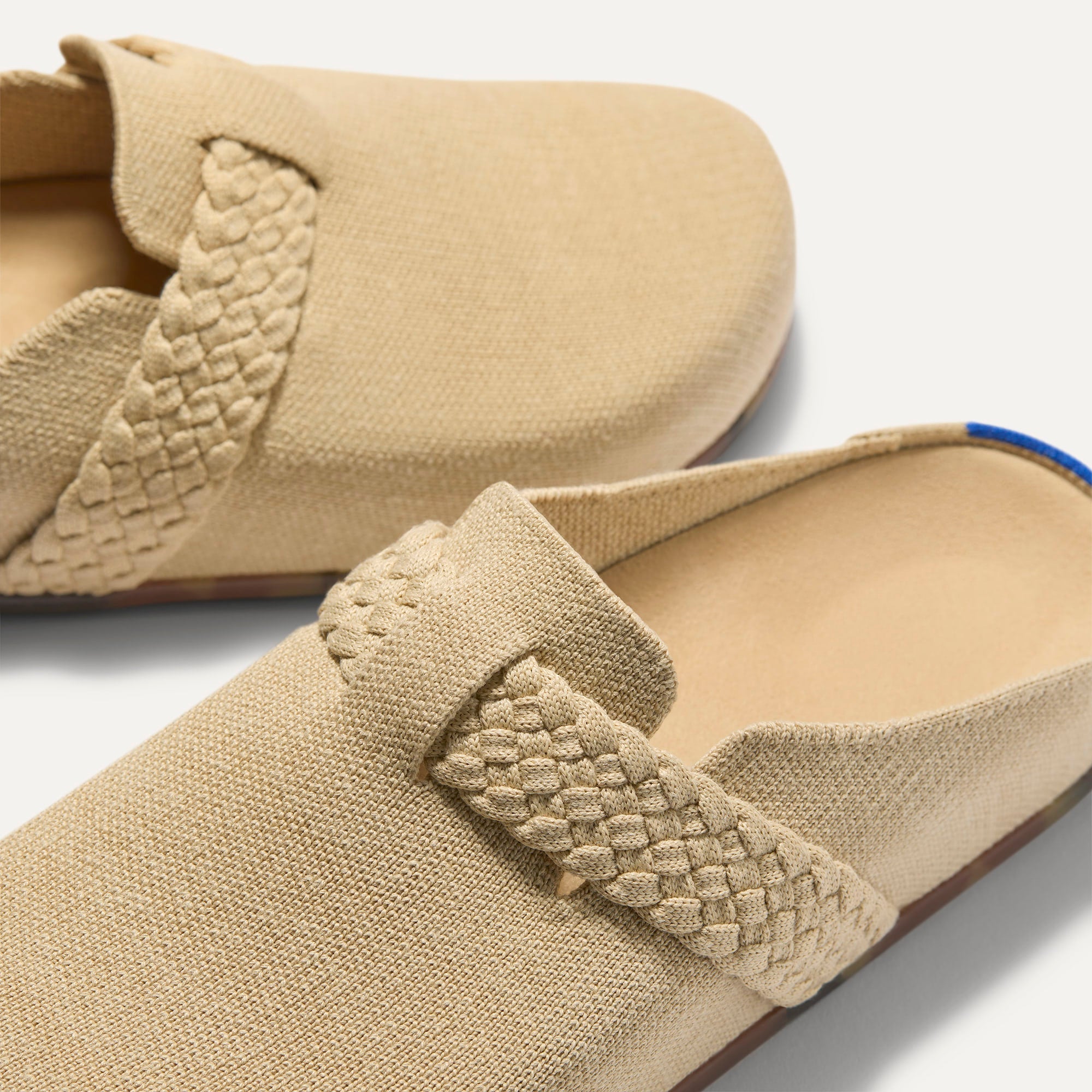 Rothy's The Braid Clog zoccoli donna Wheat beige