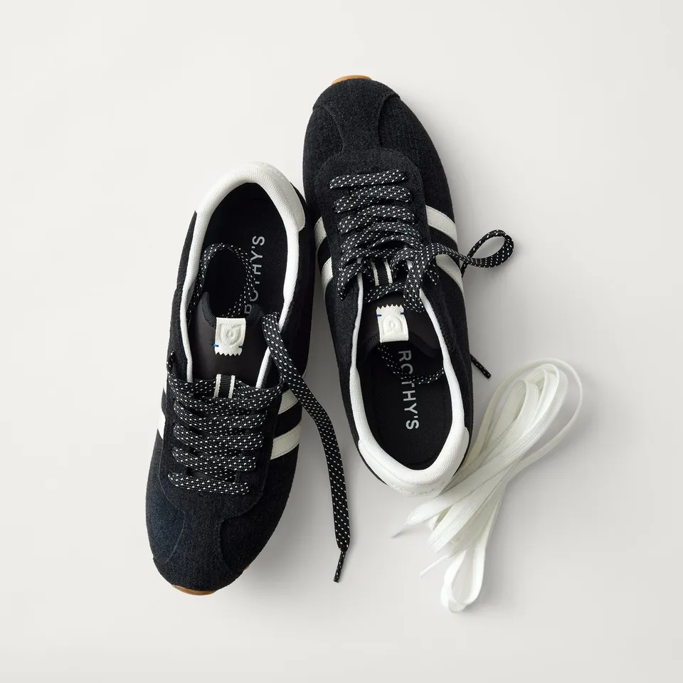 Rothy's The Ivy Sneaker sneakers donna ReVelvet Black nero