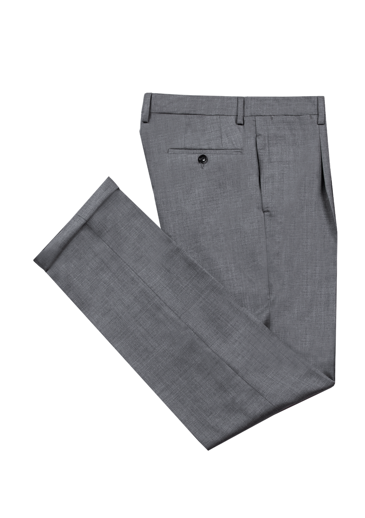 Stefano Bemer Trousers SV3053 pantaloni lana grigio medio