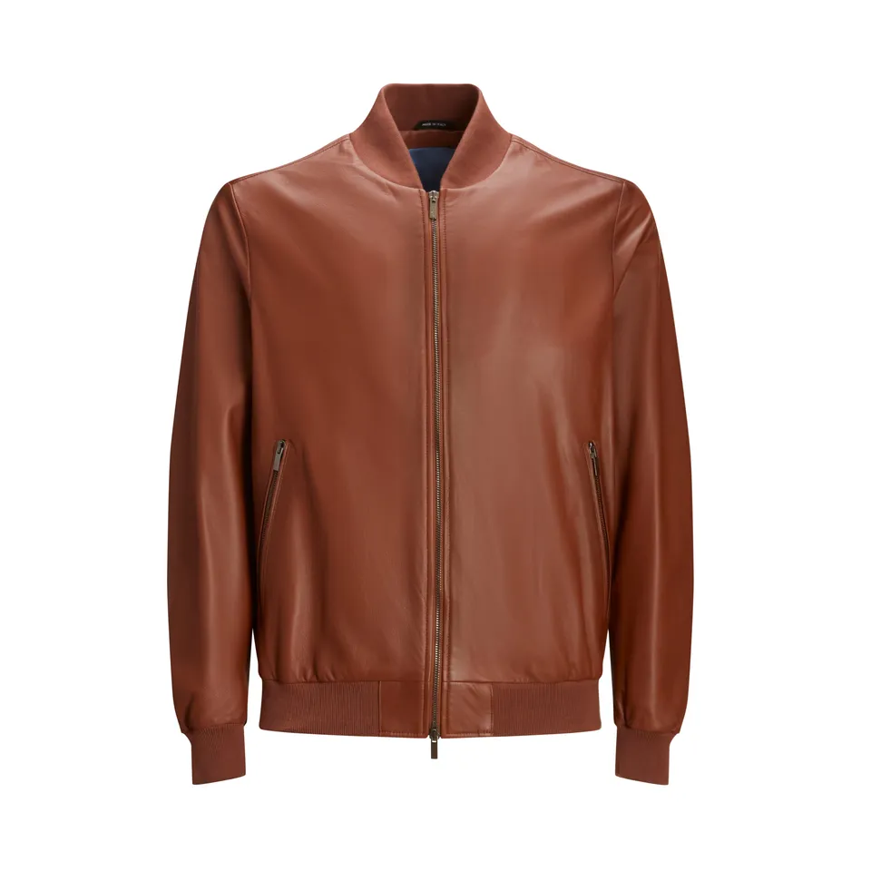 F.lli Rossetti 99710 Bomber Uomo Cuoio Pelle Nappa Zip