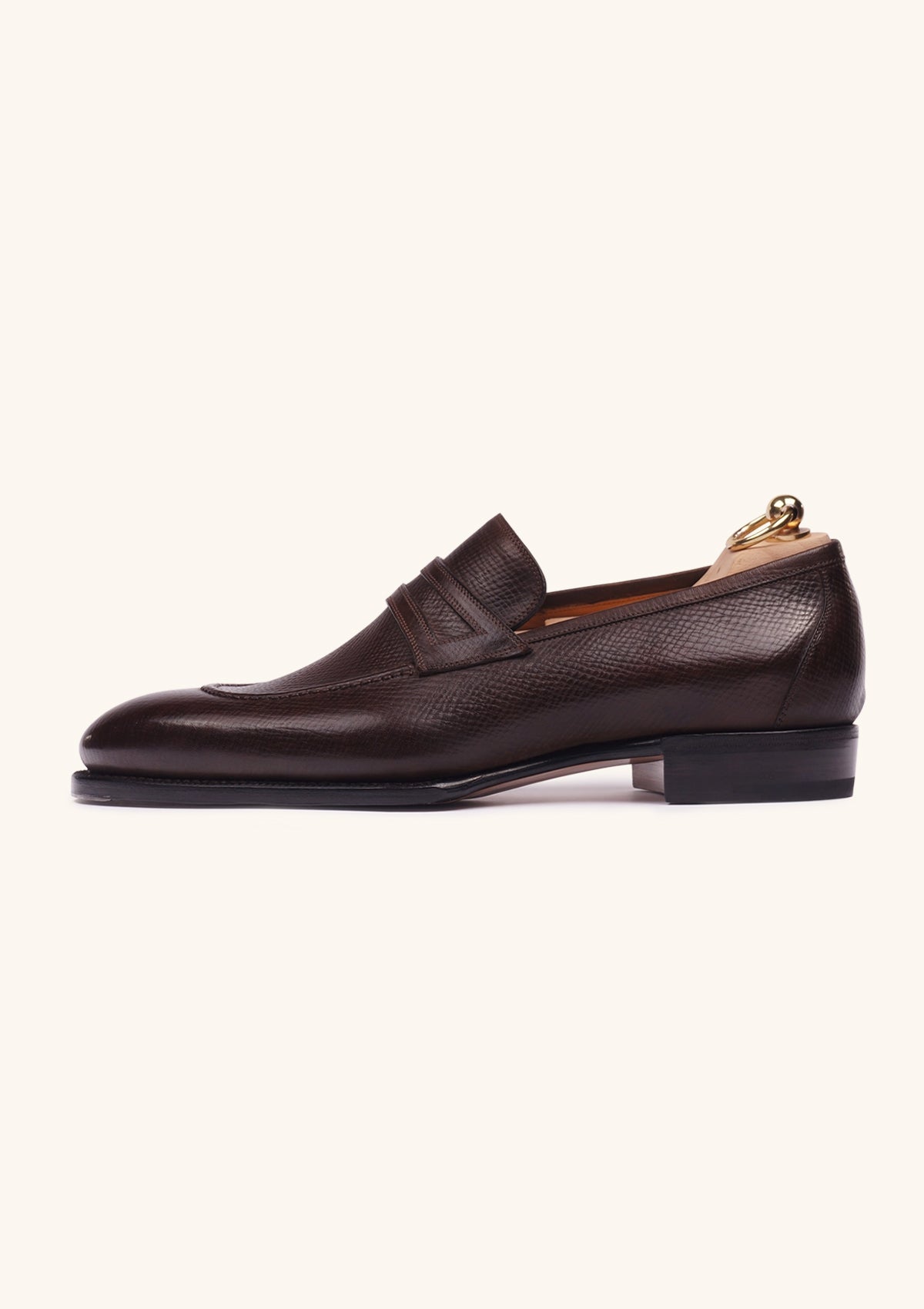Stefano Bemer Loafers Mocassino Penny Marrone Scuro T1255