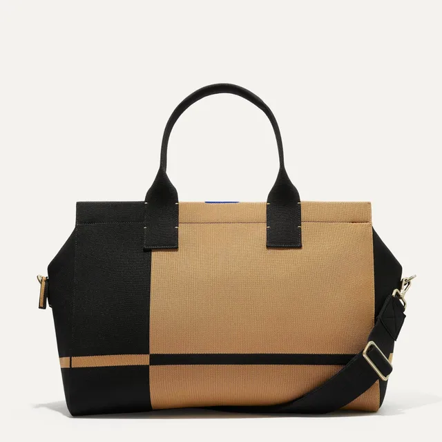 Rothy's The Overnighter borsa viaggio Camel Black
