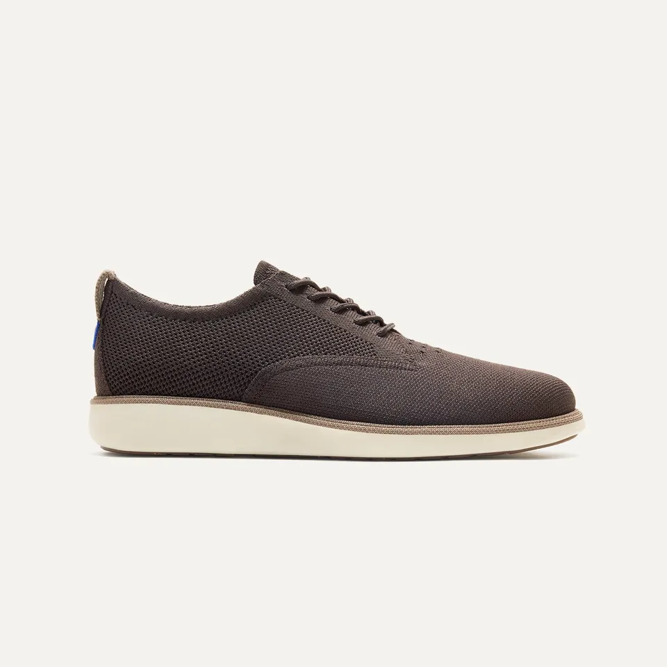 Rothy's The Oxford mocassini uomo Deep Brown marrone scuro