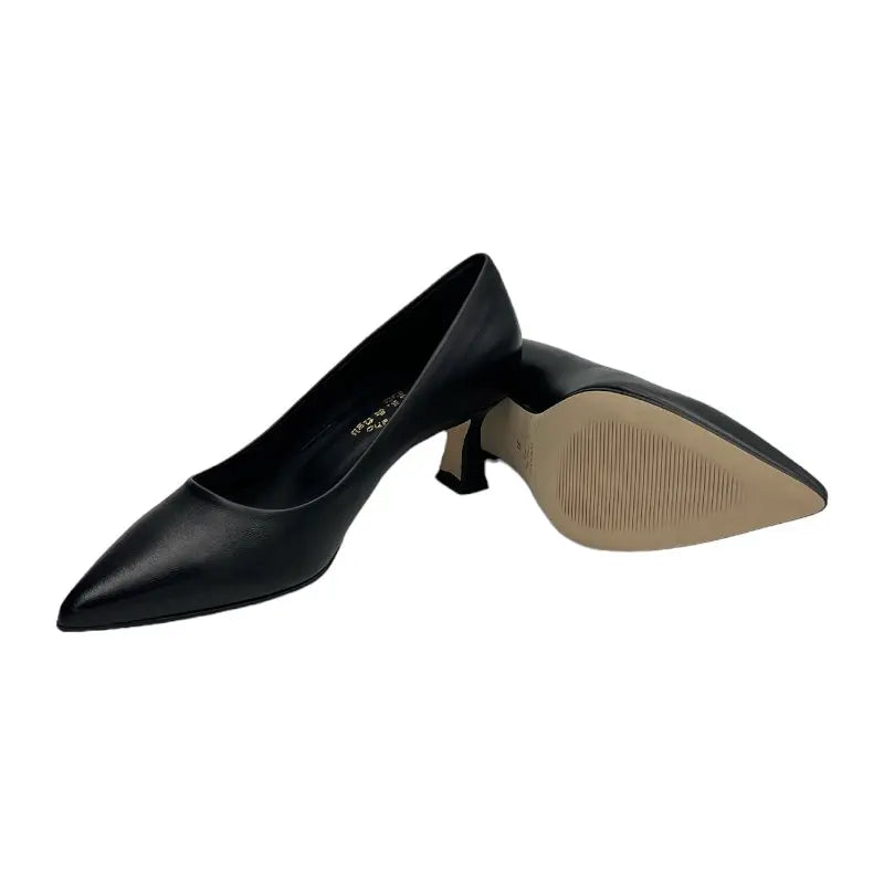 Sandro Barbera & Figli 1473 decollete donna nero tacco 5 cm