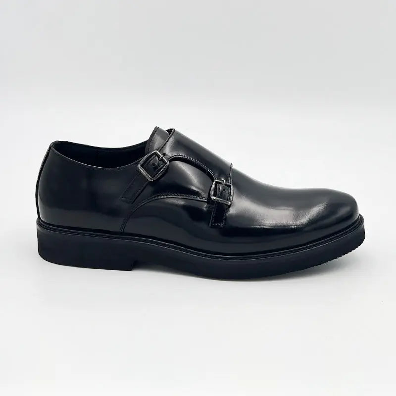 Sandro Barbera 1528 Stringate Abrasivato Nero Vibram
