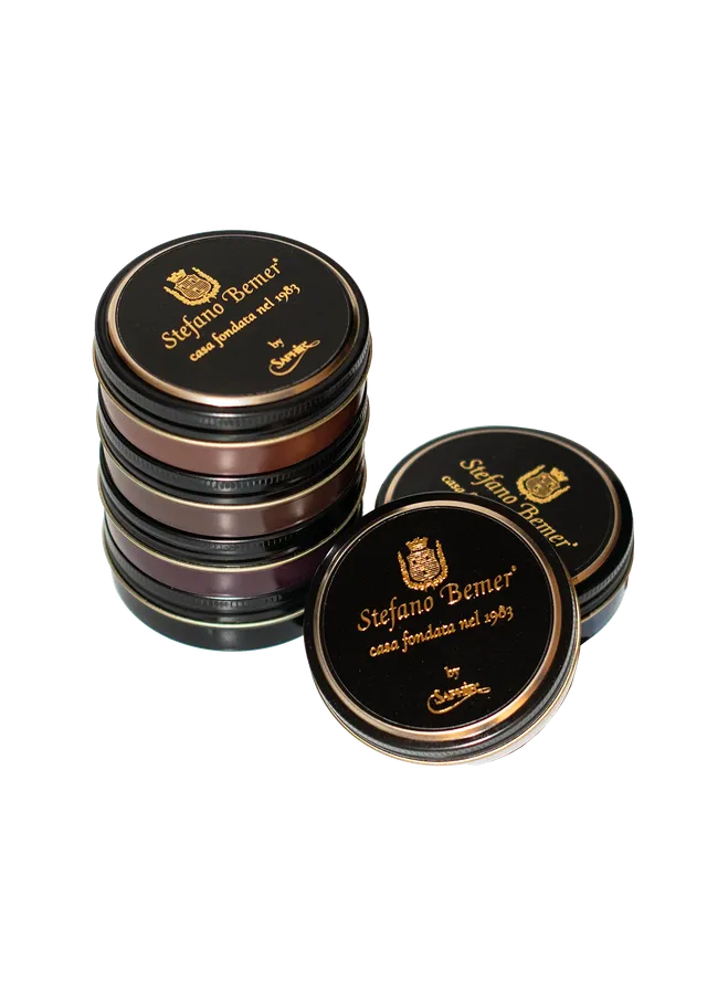 Stefano Bemer Shoe Wax cera scarpe cera d'api nero