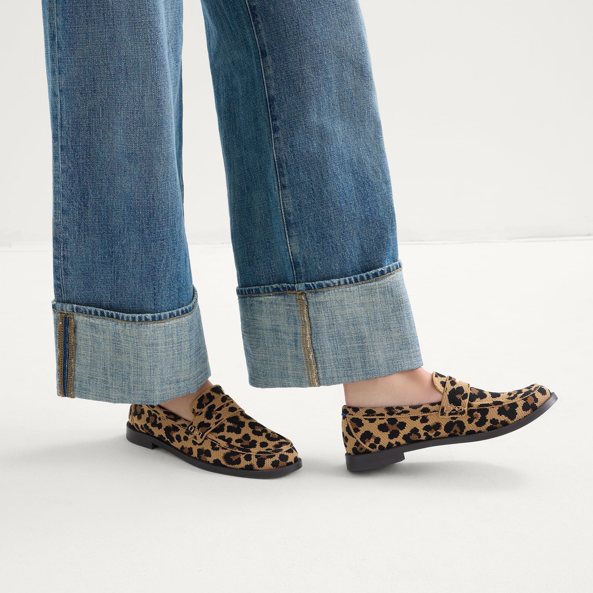 Rothy's The Penny Loafer mocassini Classic Cat maculati