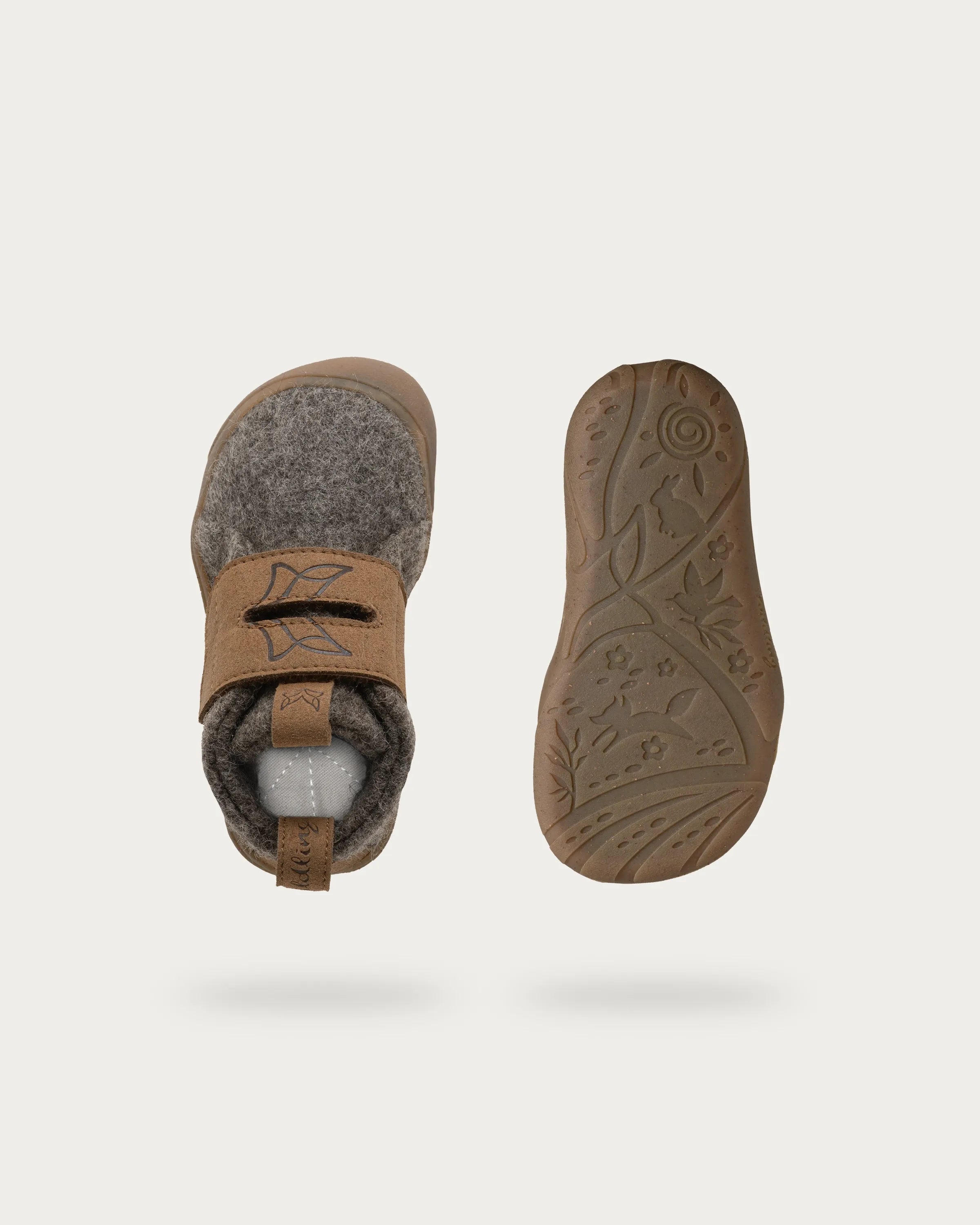 Wildling Shoes Ullig Sten scarpa bassa lana bimbo termica