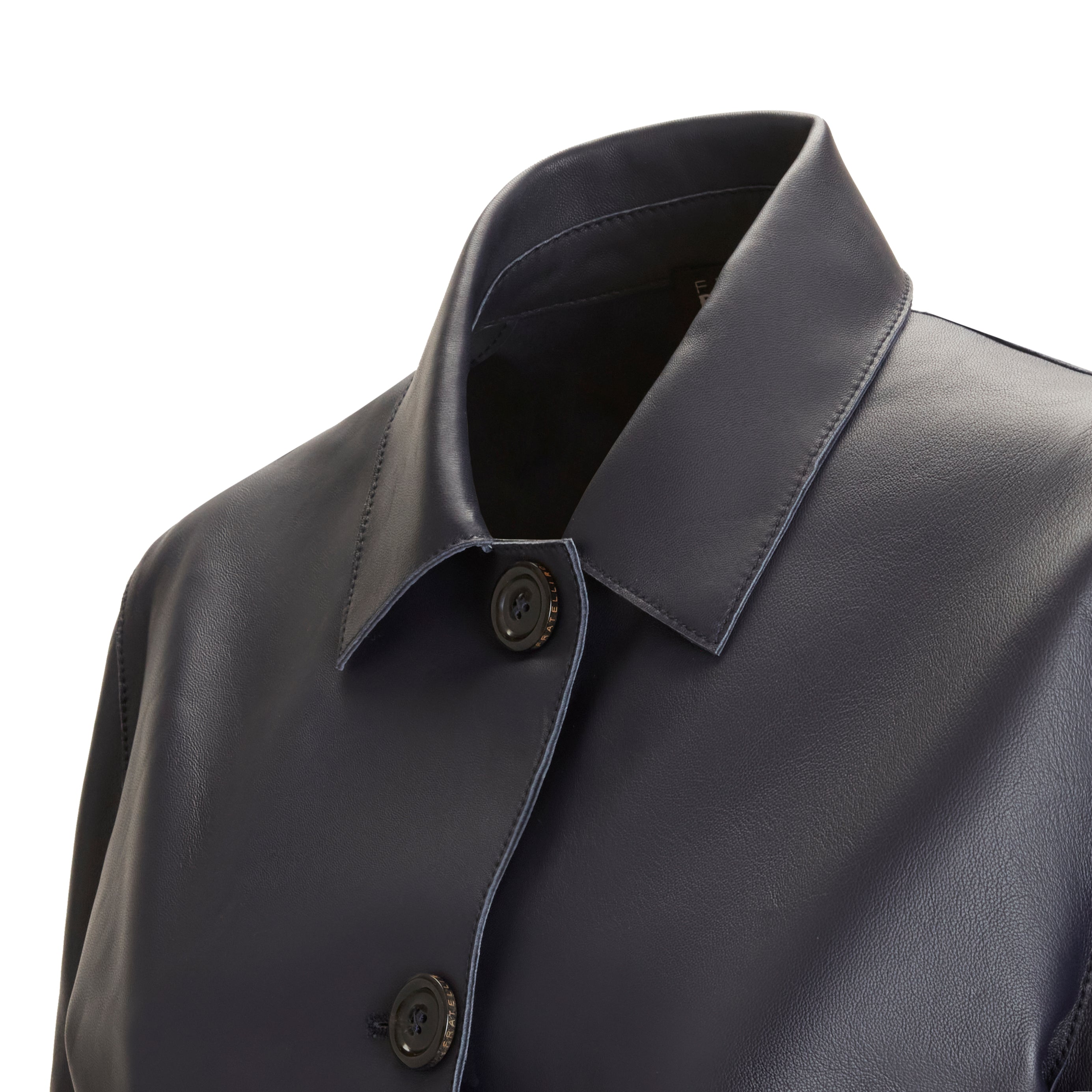 F.lli Rossetti 98324 giubbino donna pelle blu nappa