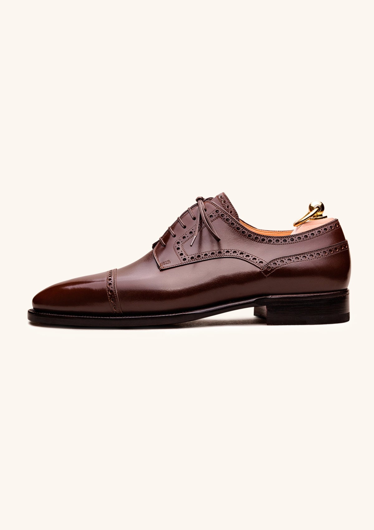 Stefano Bemer Derbies Derby Uomo Full Brogue Marrone C5320