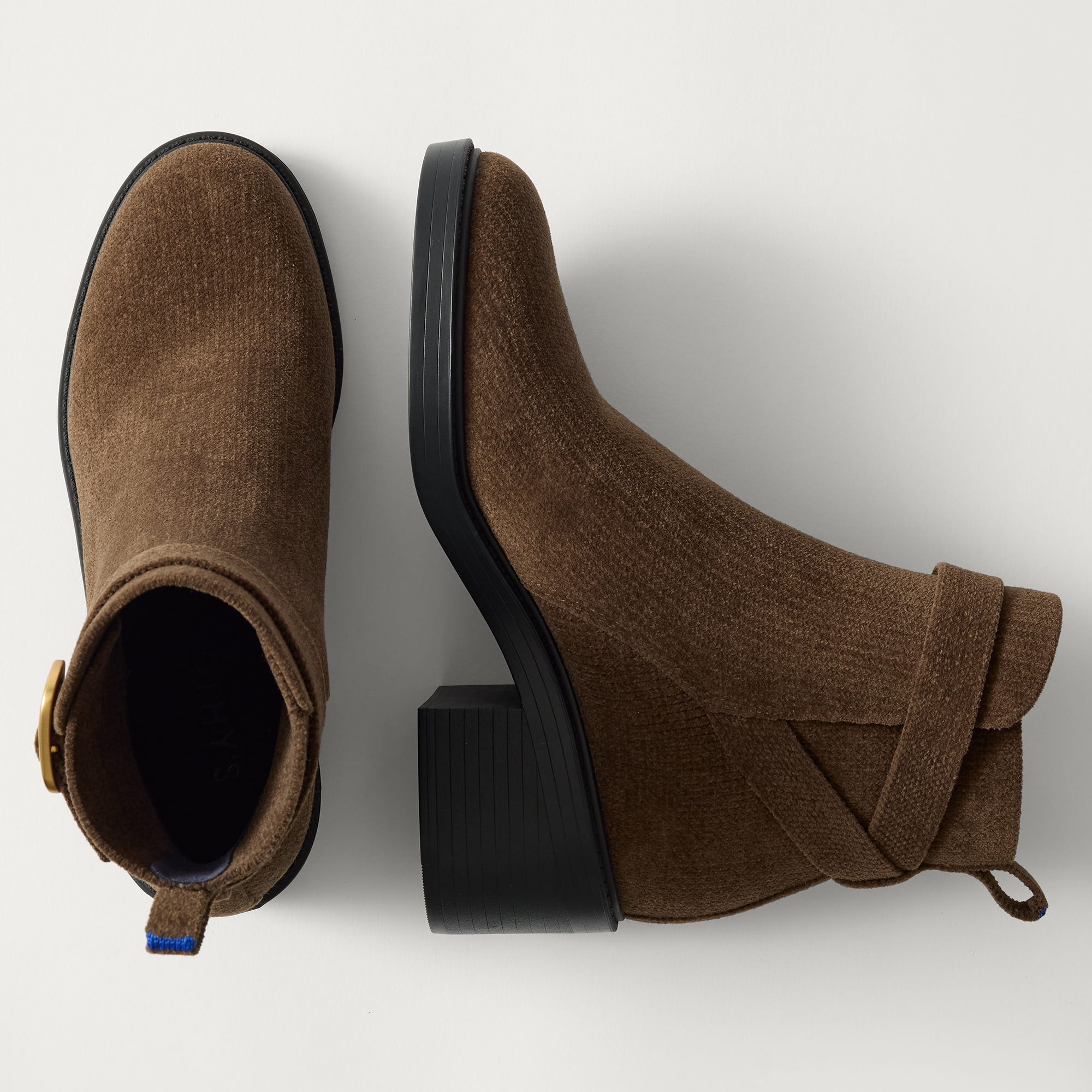 Rothy's Jodhpur Boot stivaletti ReVelvet Bistro tacco 60 mm