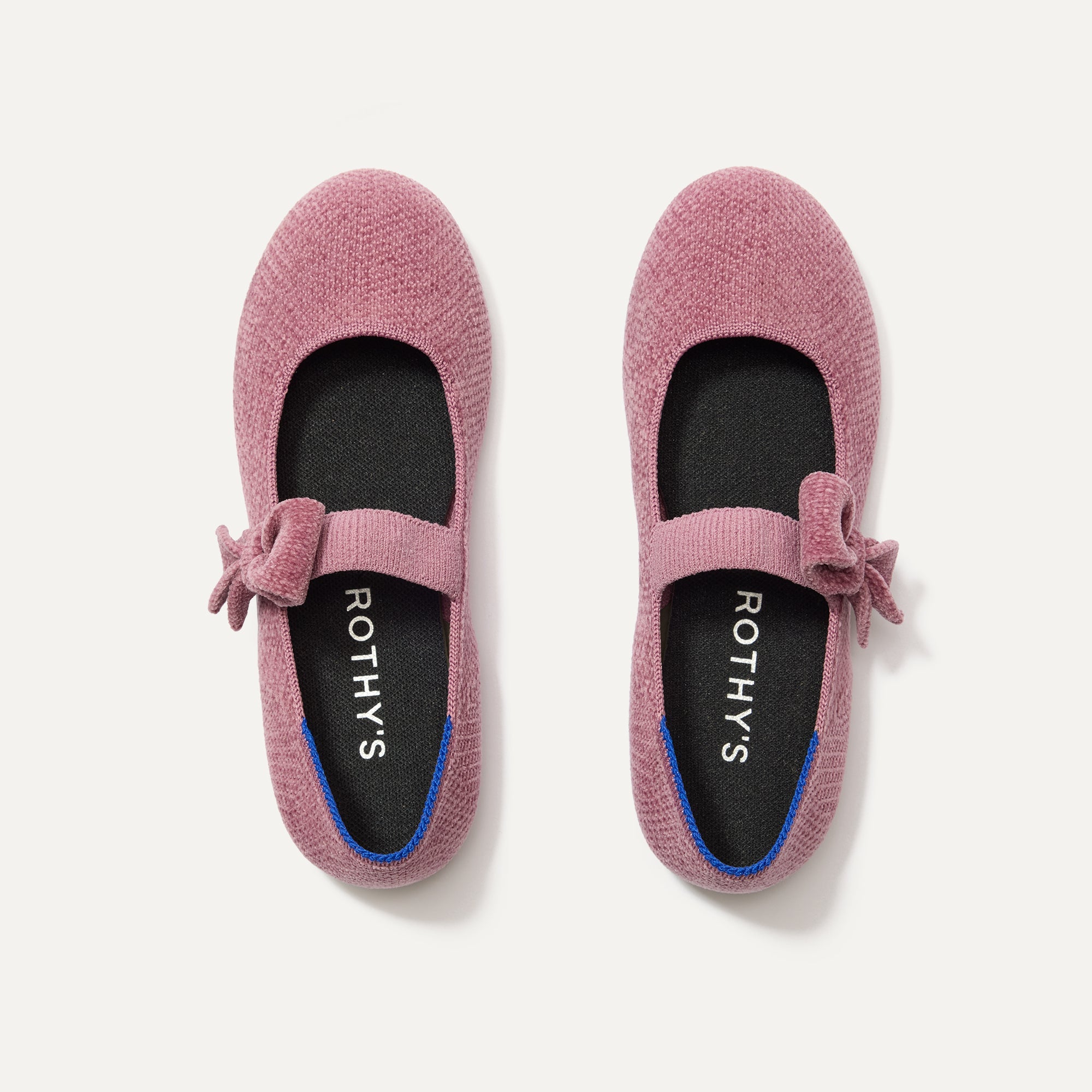 Rothy's Kids Tux Bow Mary Jane scarpe Bronzite