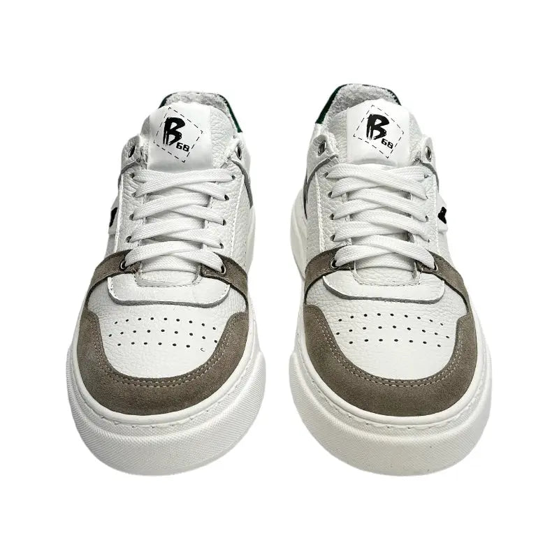 Sandro Barbera B68 Materia Green Sneaker Bianco Verde