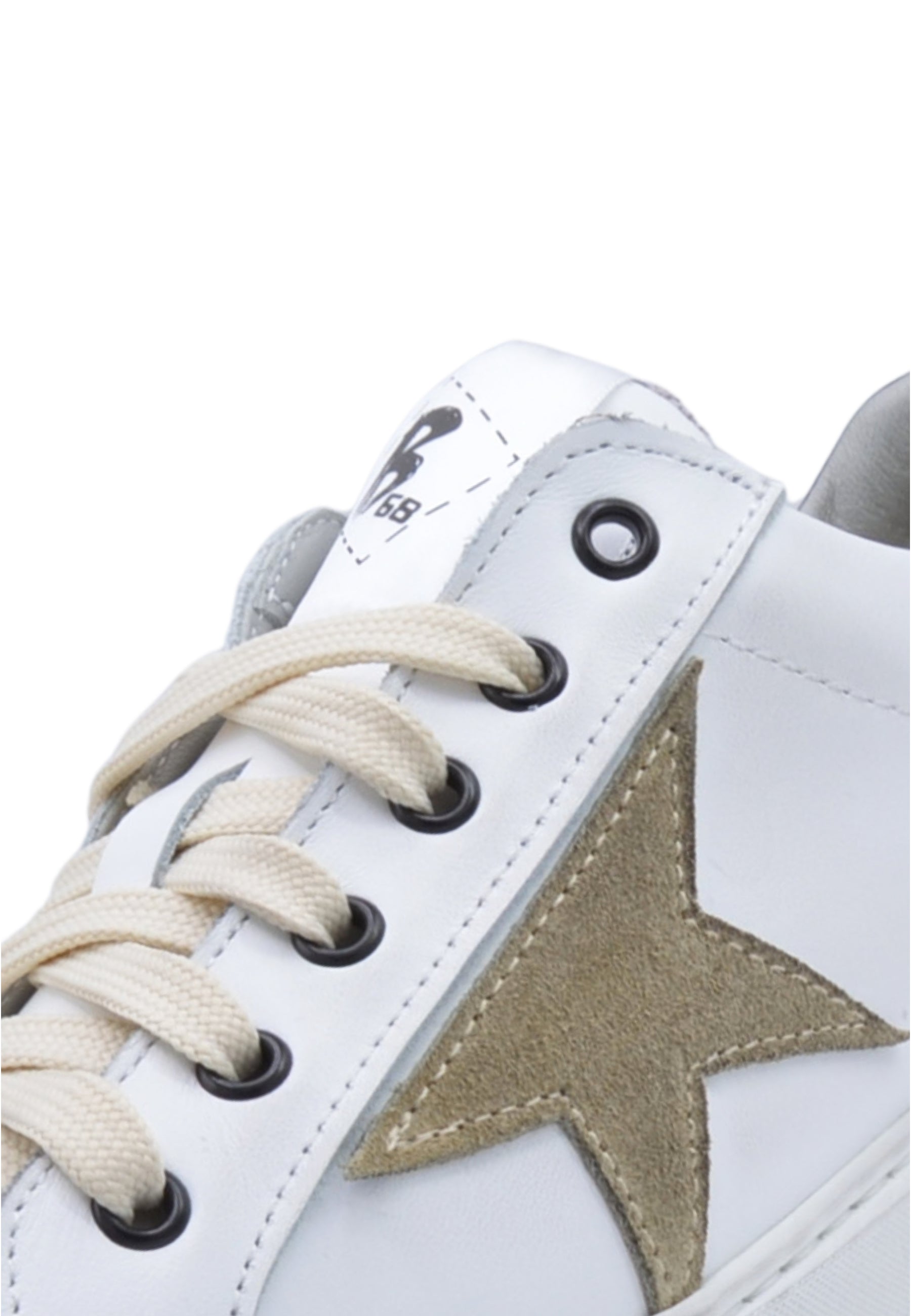 Sandro Barbera B68 New Hollywood White sneaker donna bianca