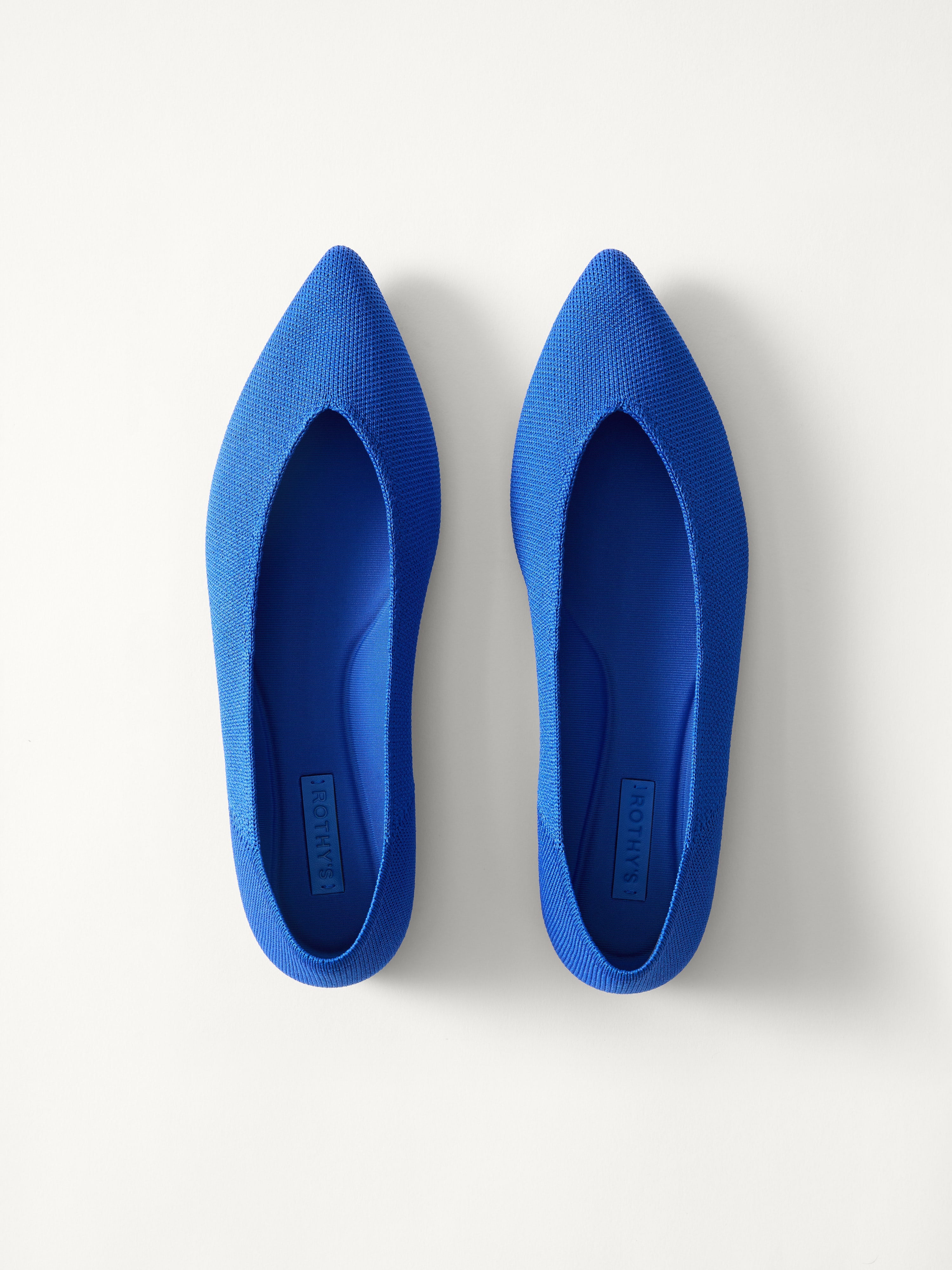 Rothy's The Point III ballerine blu Rothy's Blue punta