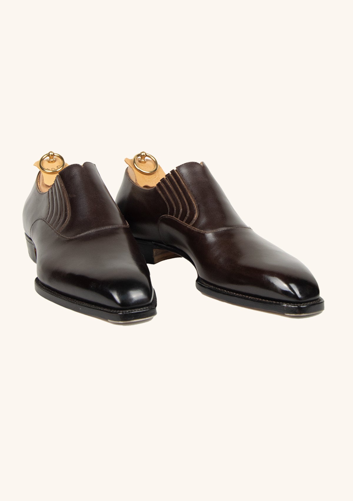 Stefano Bemer Oxfords T4900 Lazy Man Marroni Misura 42