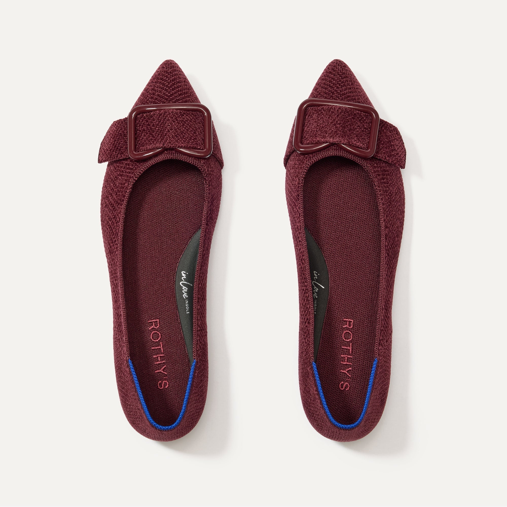 Rothy's Emblem Point II ballerine Nero eleganti