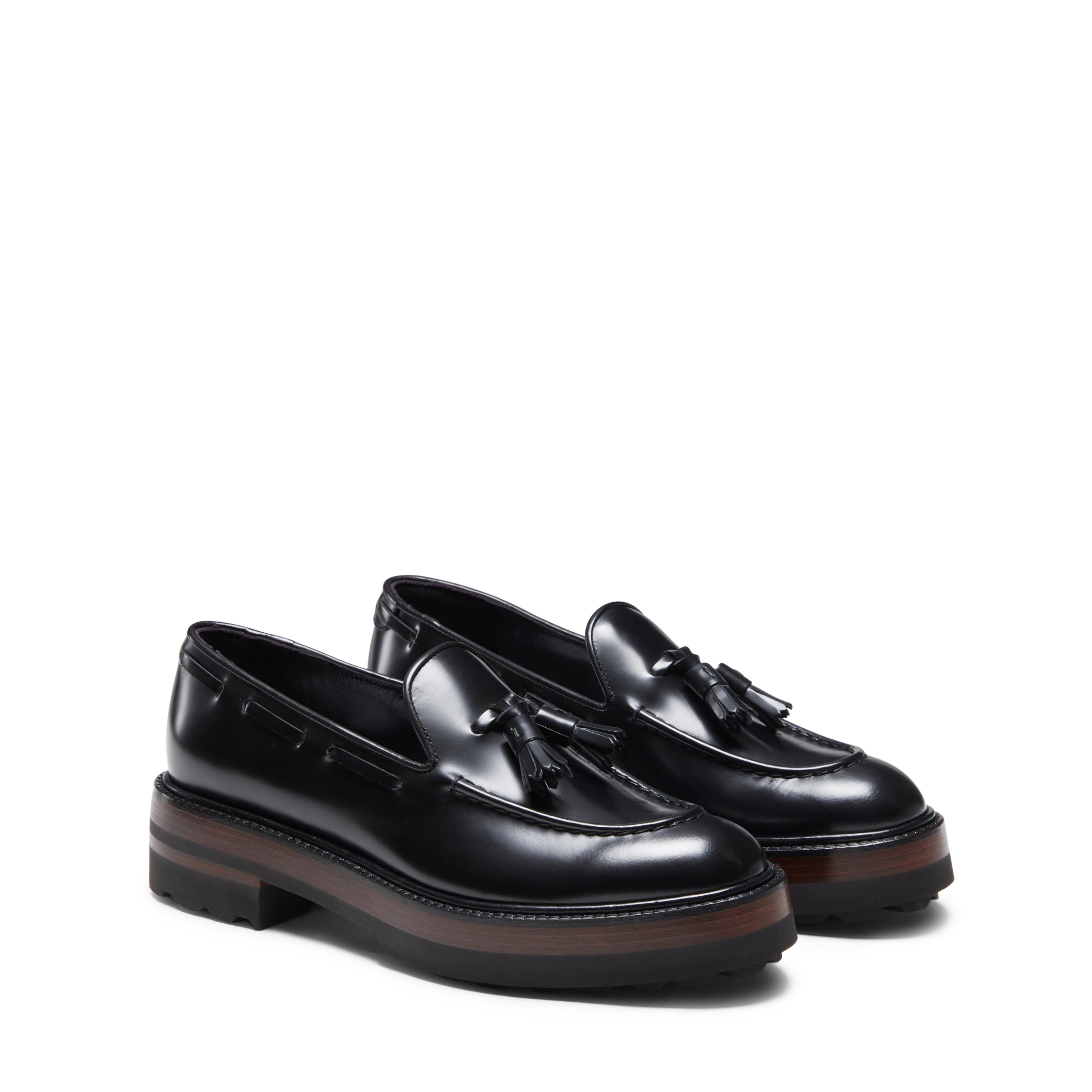 F.lli Rossetti Brera 67819 Mocassino Donna Nero Pelle