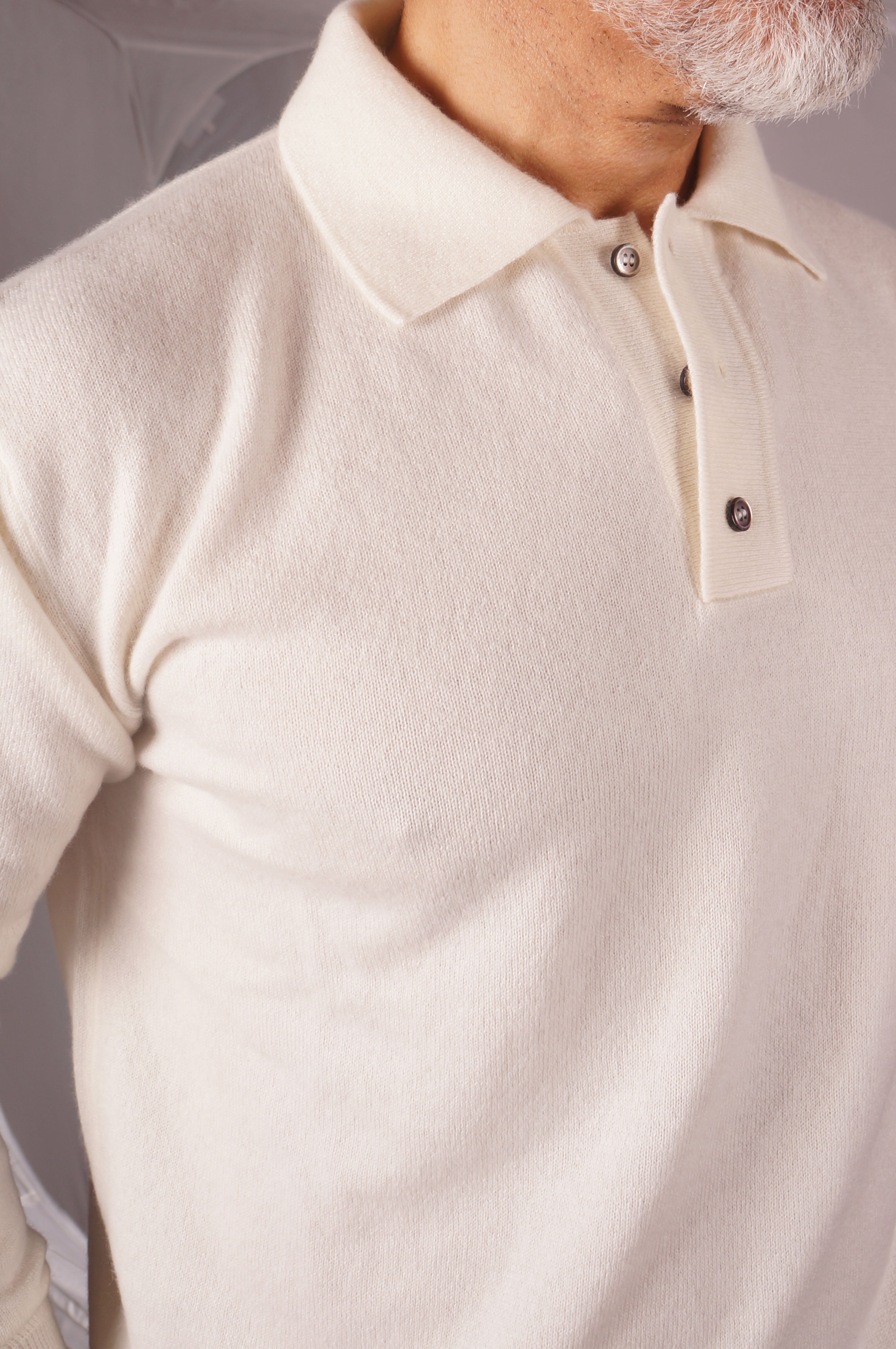 Stefano Bemer Polos W26SB201 polo cashmere crema
