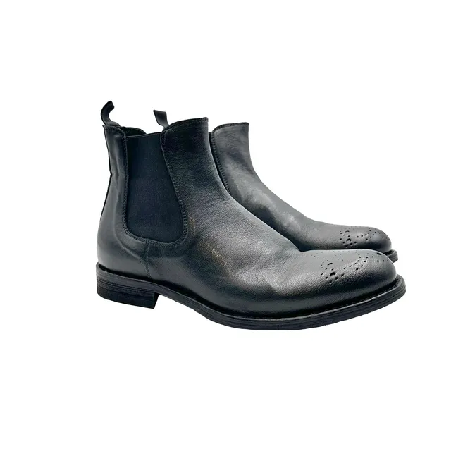 Sandro Barbera Stone Wax D30206 Fiore stivaletti donna nero