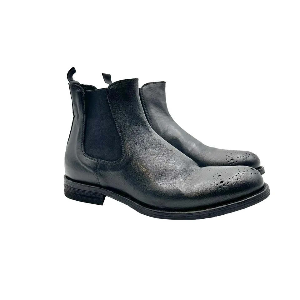 Sandro Barbera Stone Wax D30206 Fiore stivaletti donna nero