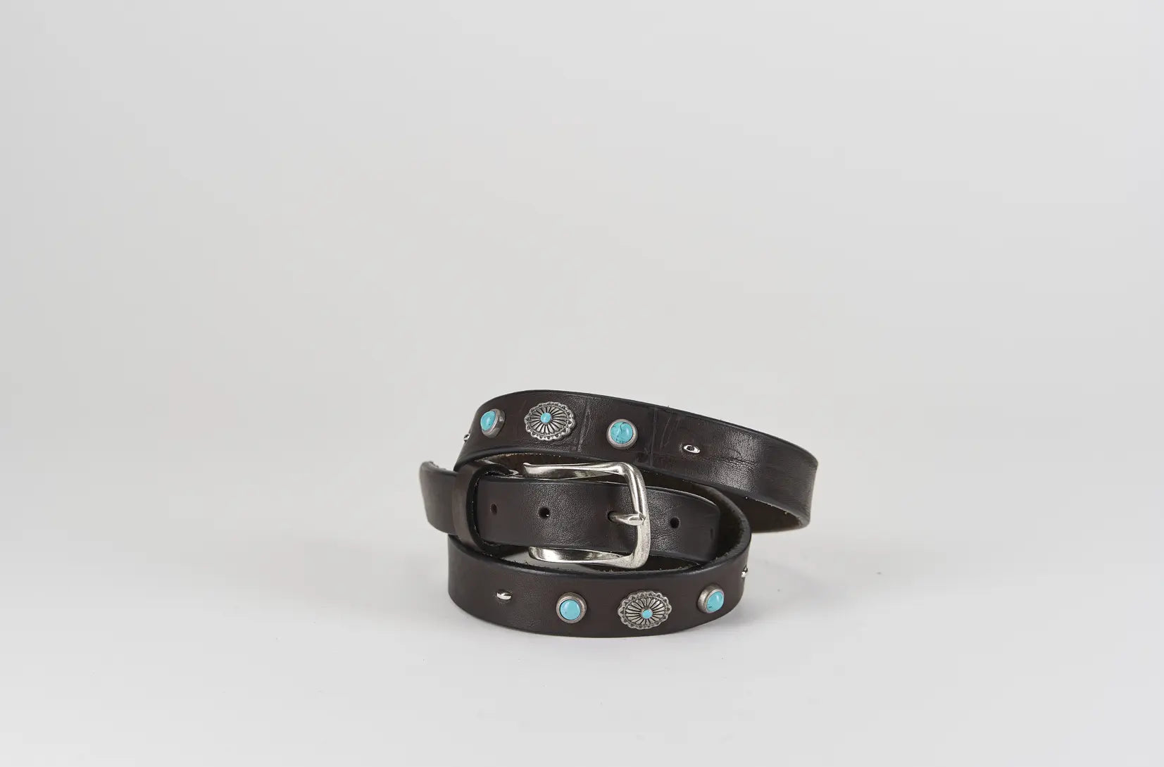 Sandro Barbera & Figli 006 Cintura Unisex Nero Turchesi
