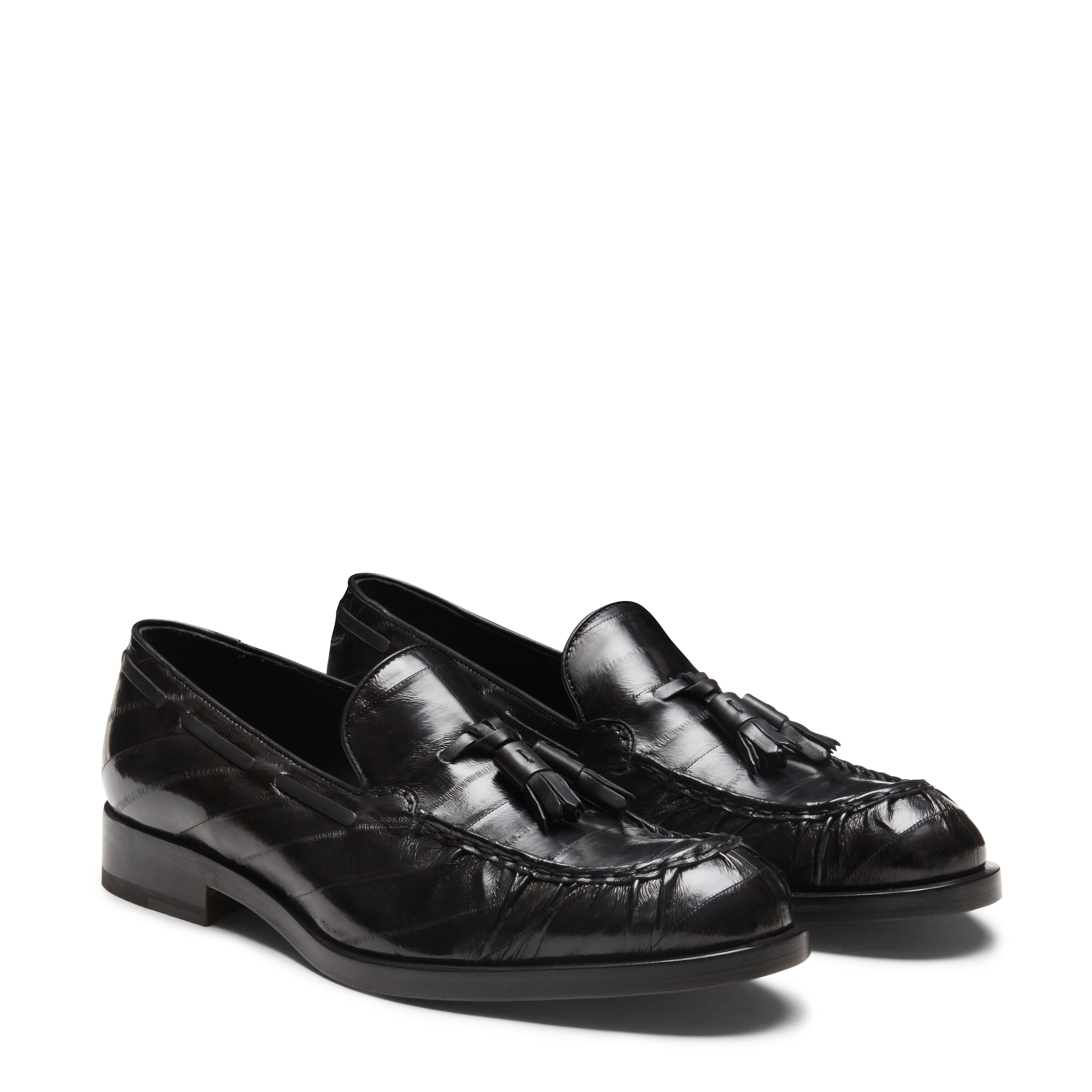 F.lli Rossetti Brera 15099 Mocassino Uomo Nero Anguilla