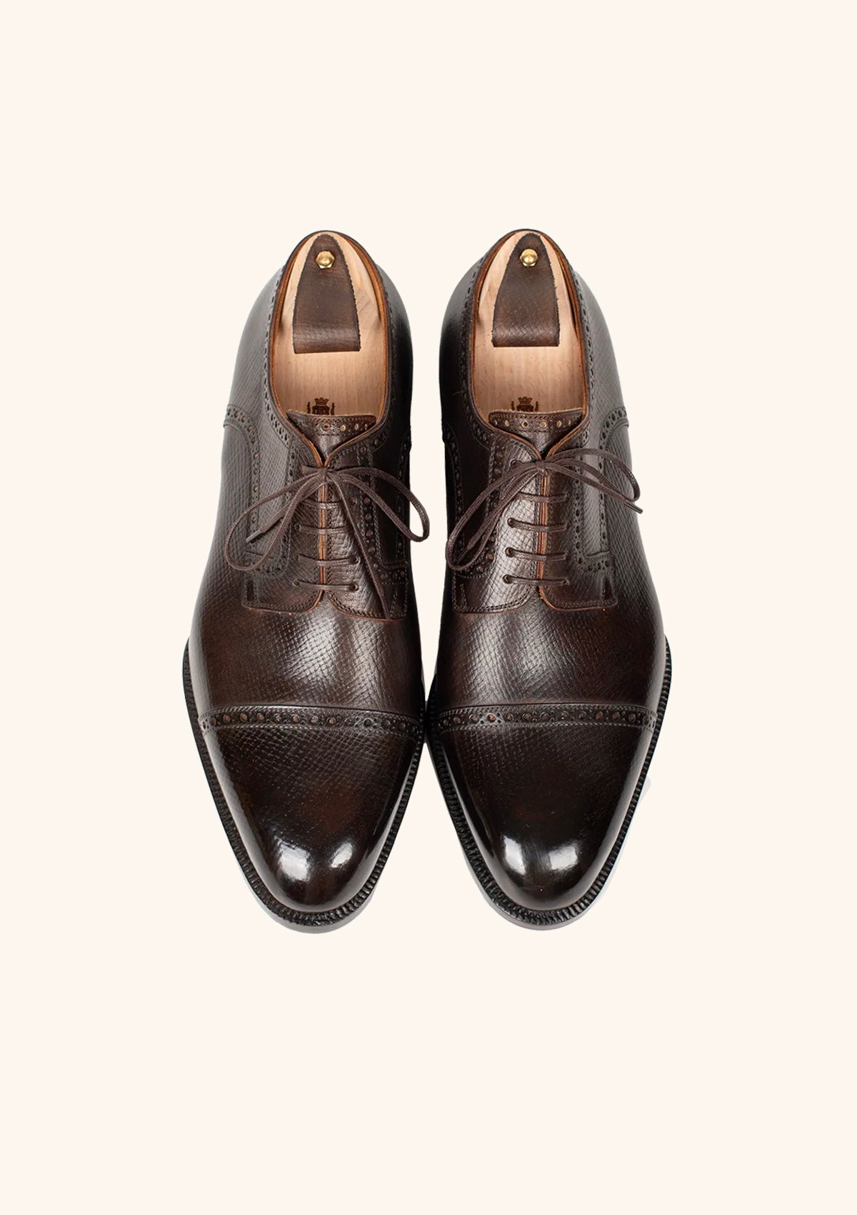 Stefano Bemer Derbies T5400 scarpe derby marrone captoe