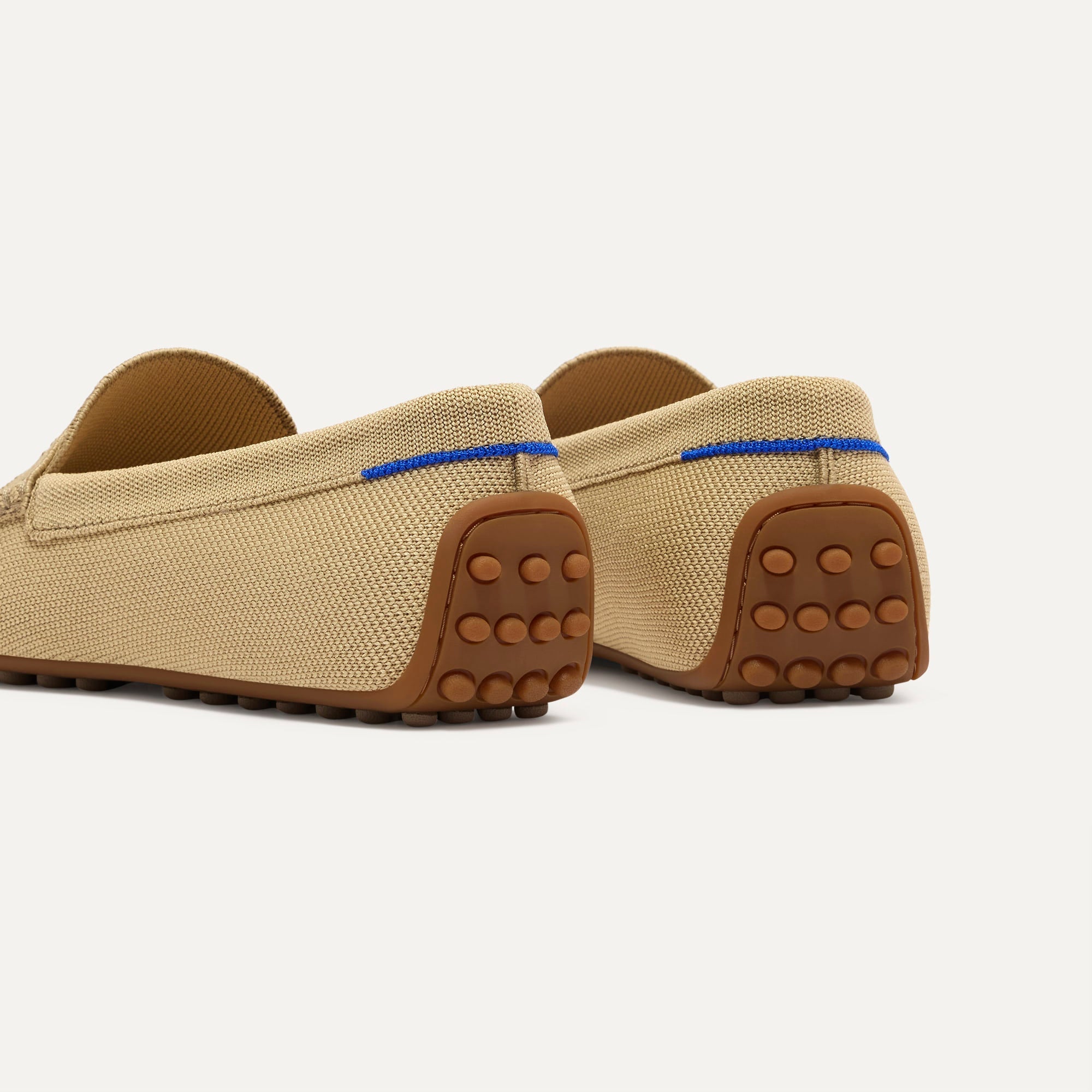 Rothy's The Men's Driver mocassino uomo Shore beige knit