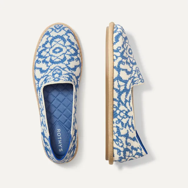 Rothy's The Cruiser Loafer mocassini Marine Bloom floreali