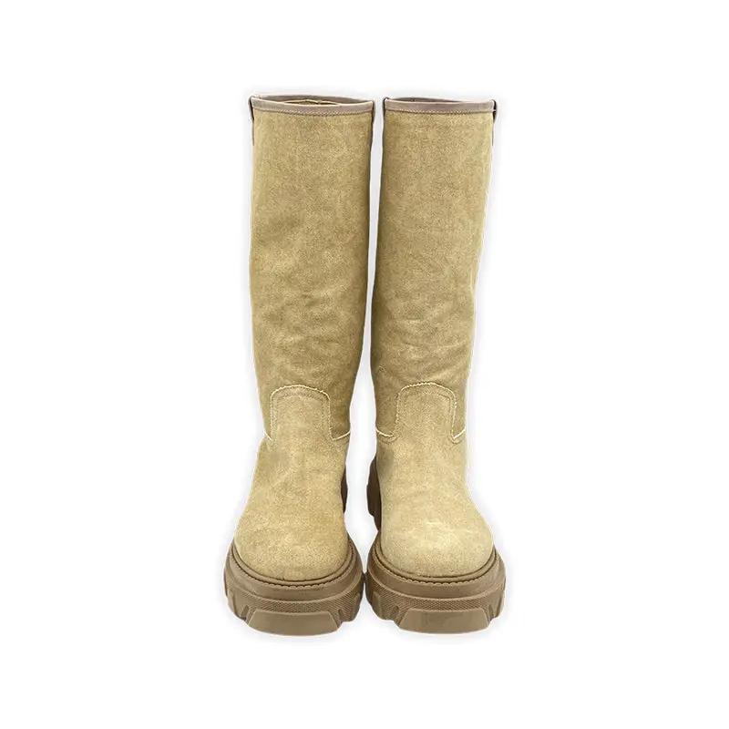 Sandro Barbera Stringate Donna Catia 12 LTD stivale beige pelle