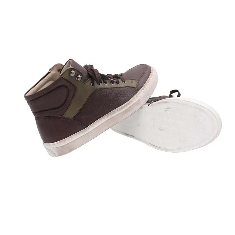 Sandro Barbera Boxer Nut sneaker uomo pelle nut