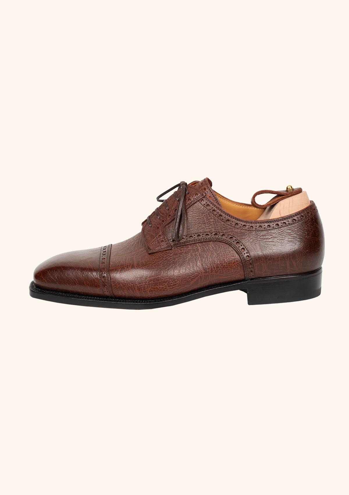 Stefano Bemer Derbies 5 occhielli C5407 kudu marrone