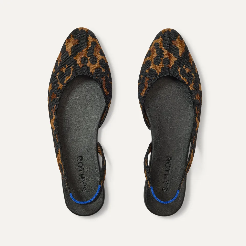 Rothy's The Almond Slingback ballerine Torta Marrone
