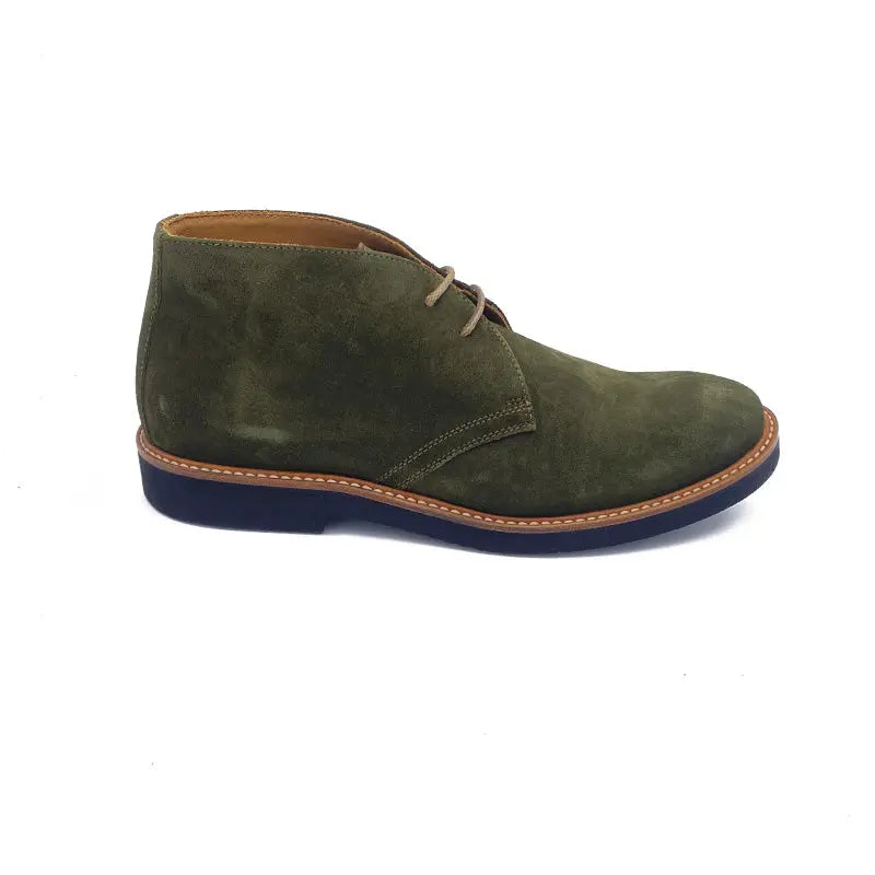 Sandro Barbera 2582 Desert Boots camoscio verde scuro Vibram