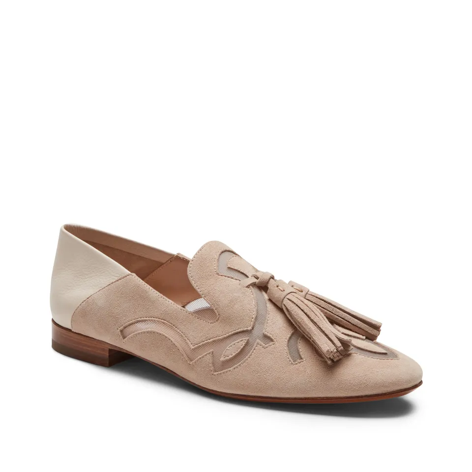F.lli Rossetti Hobo 68255 slipper donna sabbia suede