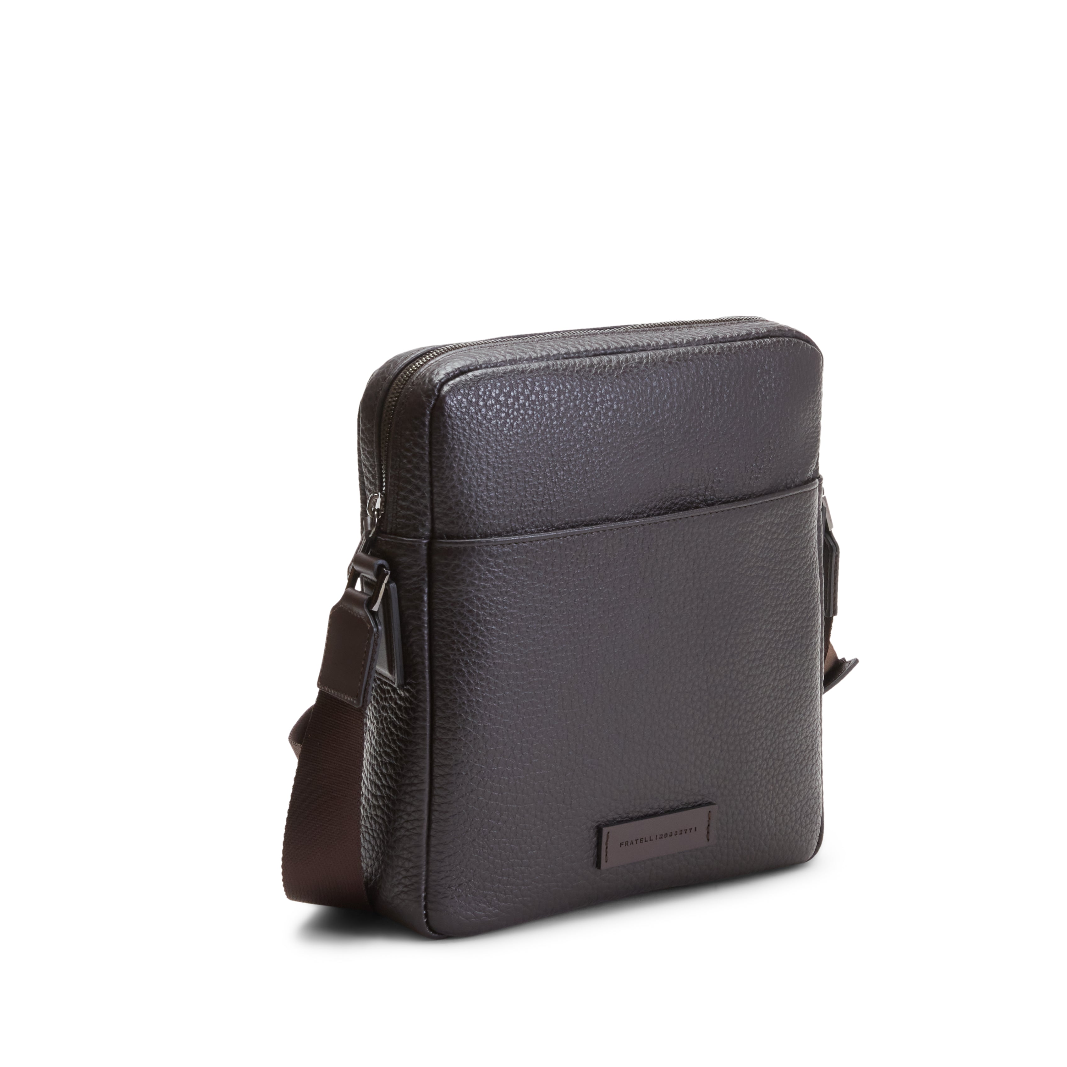 F.lli Rossetti 84843 Borsa Messenger Uomo Marrone Pelle