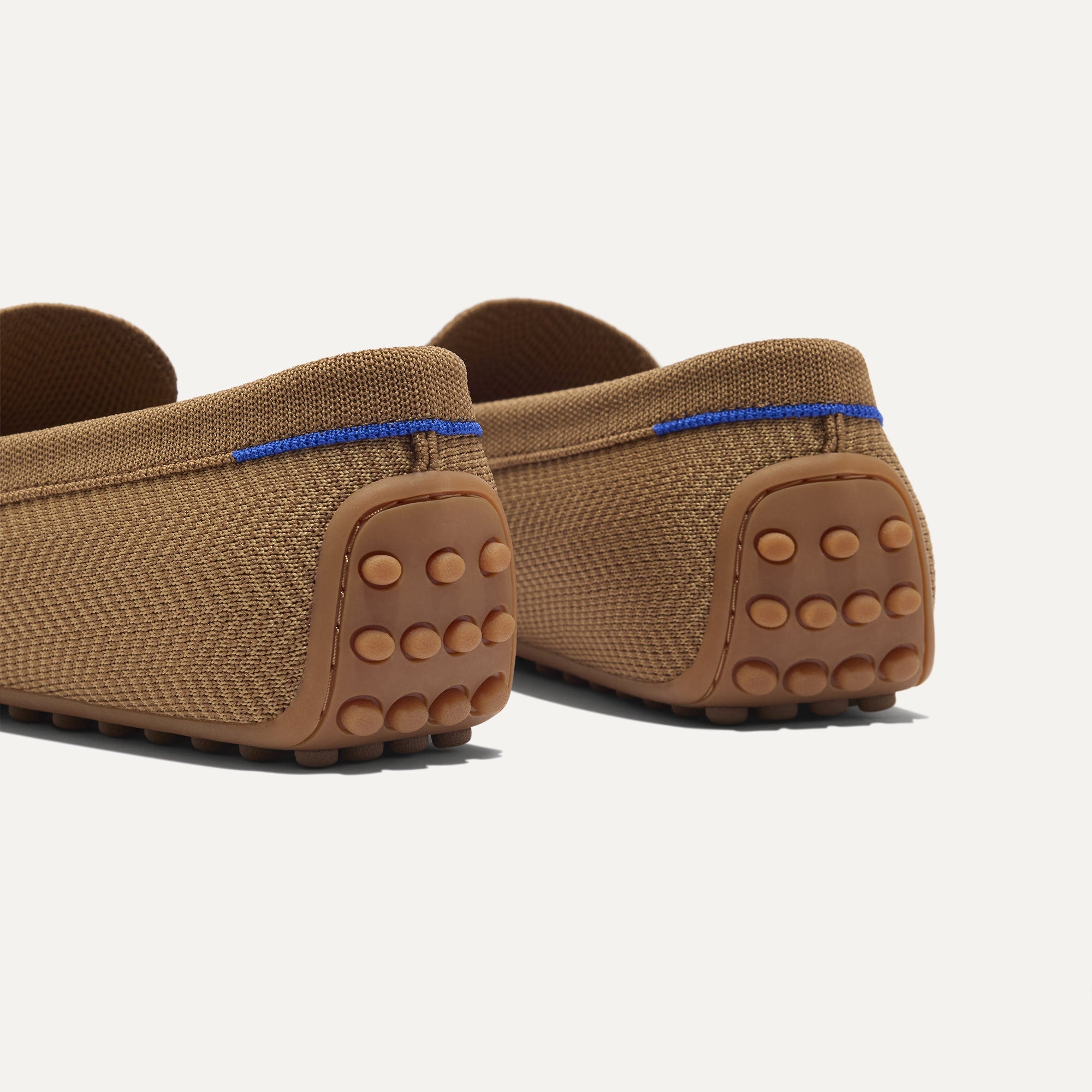 Rothy's The Men's Driver mocassino uomo Oak Herringbone knit