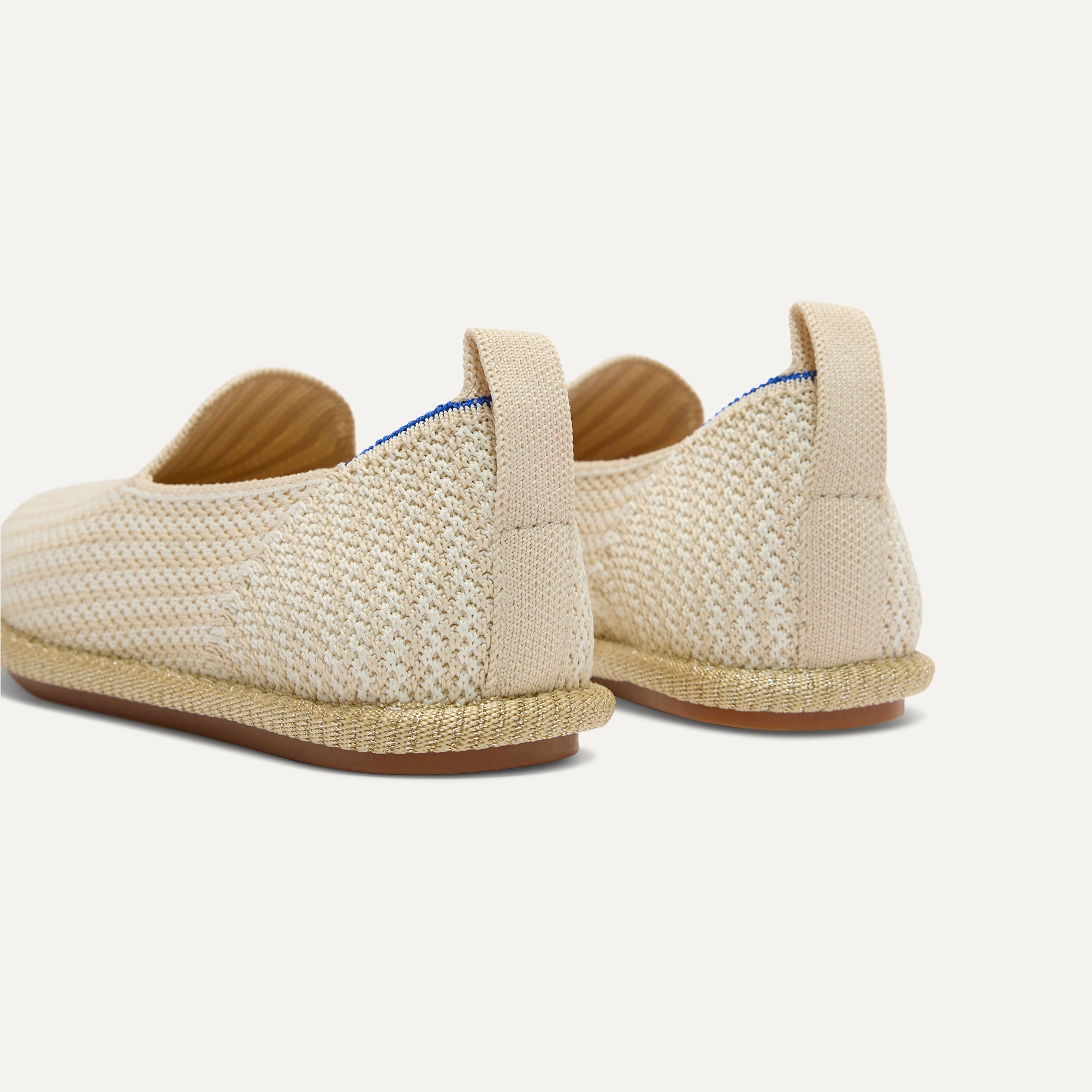 Rothy's The Mini Loafer mocassini bambino Cream Puff Stripe antiscivolo