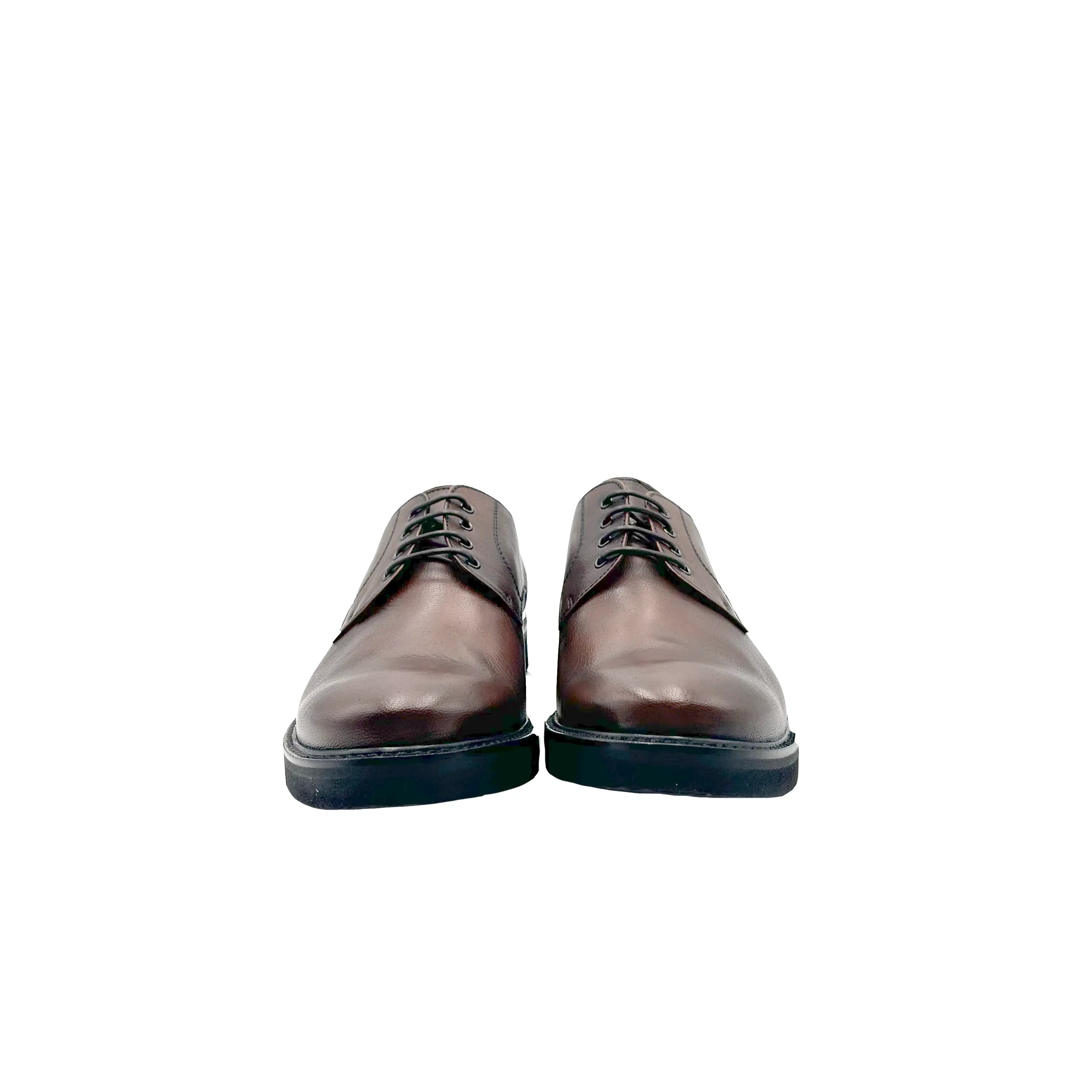 Sandro Barbera 1264 Derby Maya Marrone Vibram Scarpe